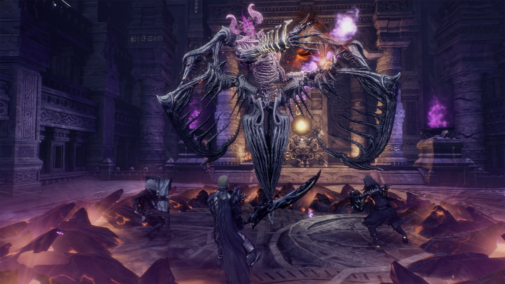 Stranger of Paradise: Final Fantasy Origin boss fight HD Wallpaper