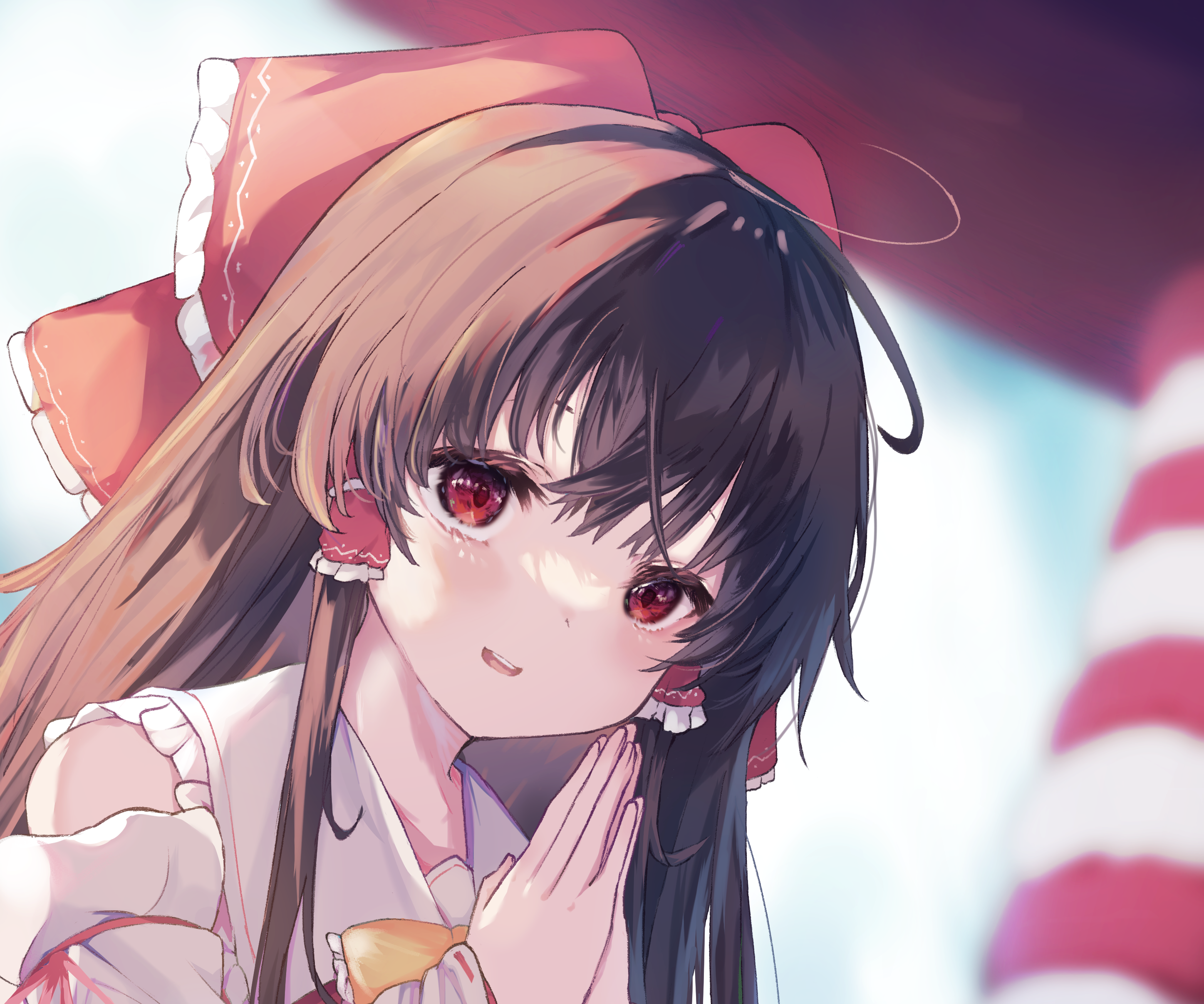 Reimu Hakurei from Touhou HD Wallpaper