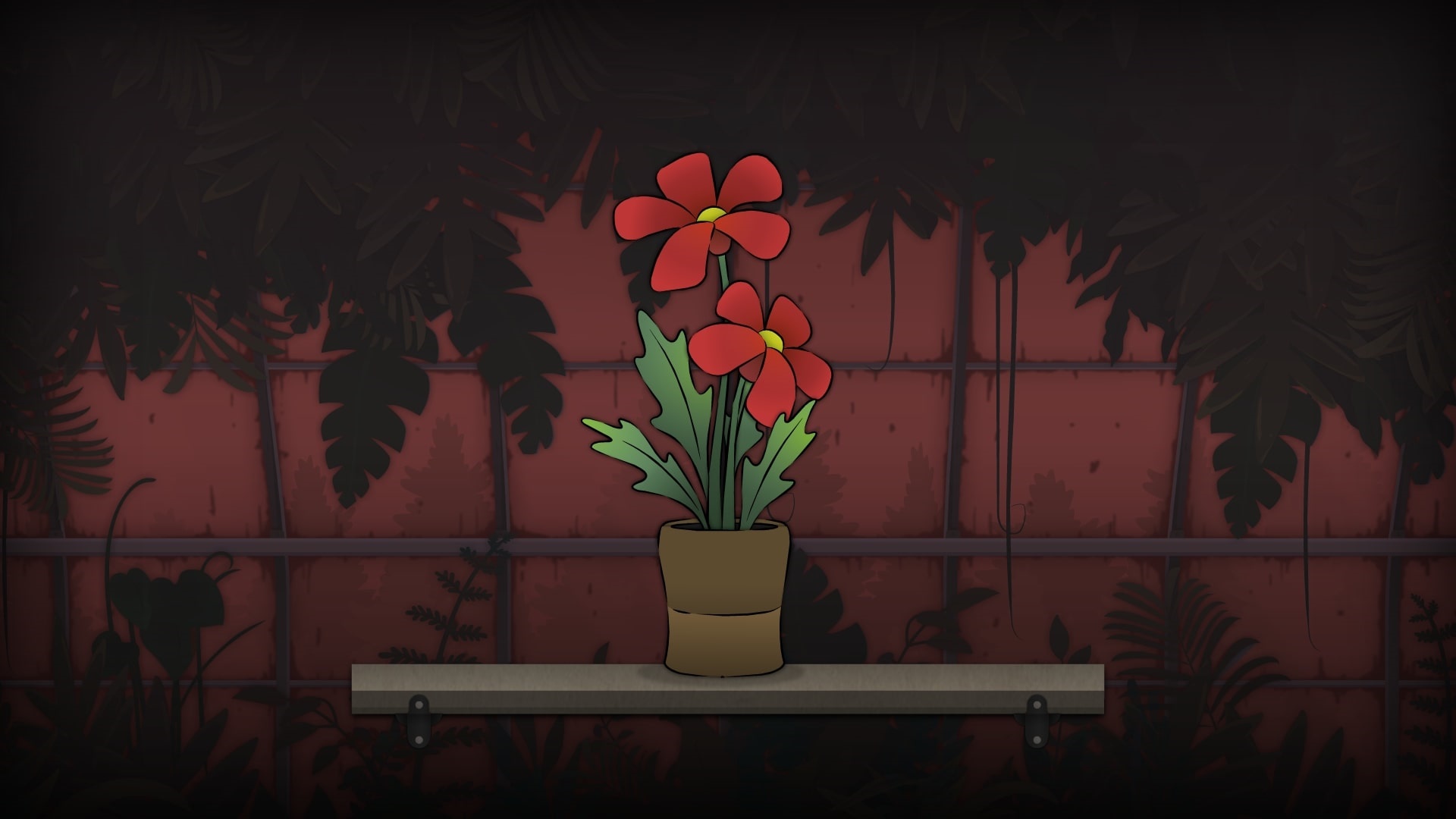 Strange Horticulture potted flowers HD Wallpaper