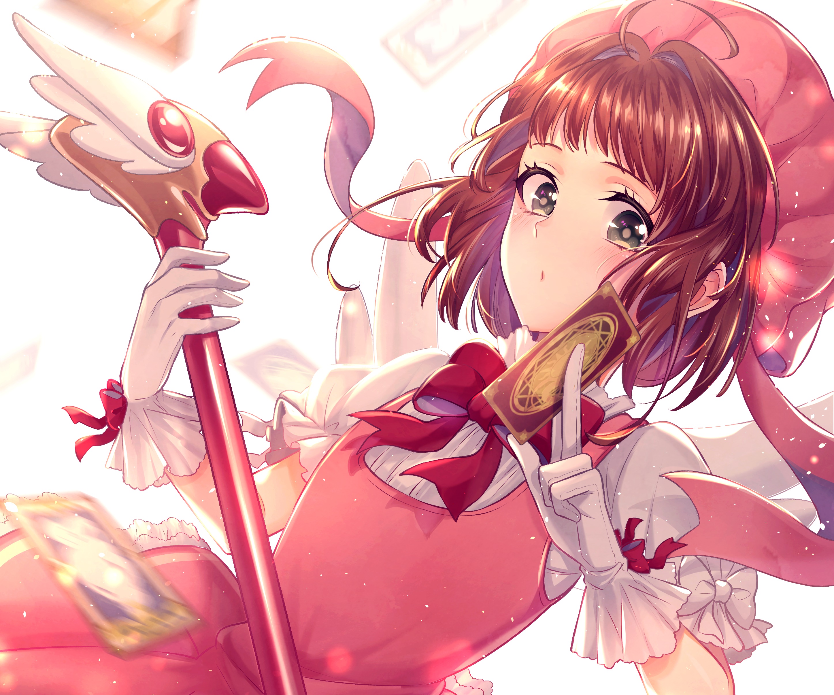 Sakura Kinomoto from Cardcaptor Sakura HD Wallpaper
