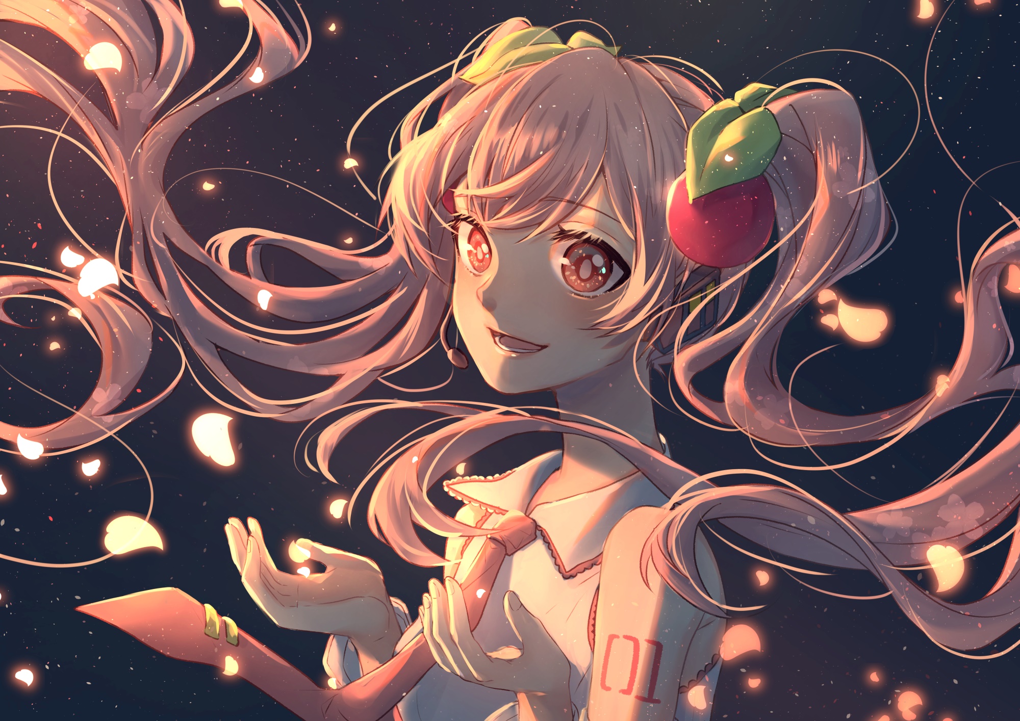 Hatsune Miku from Vocaloid HD Wallpaper