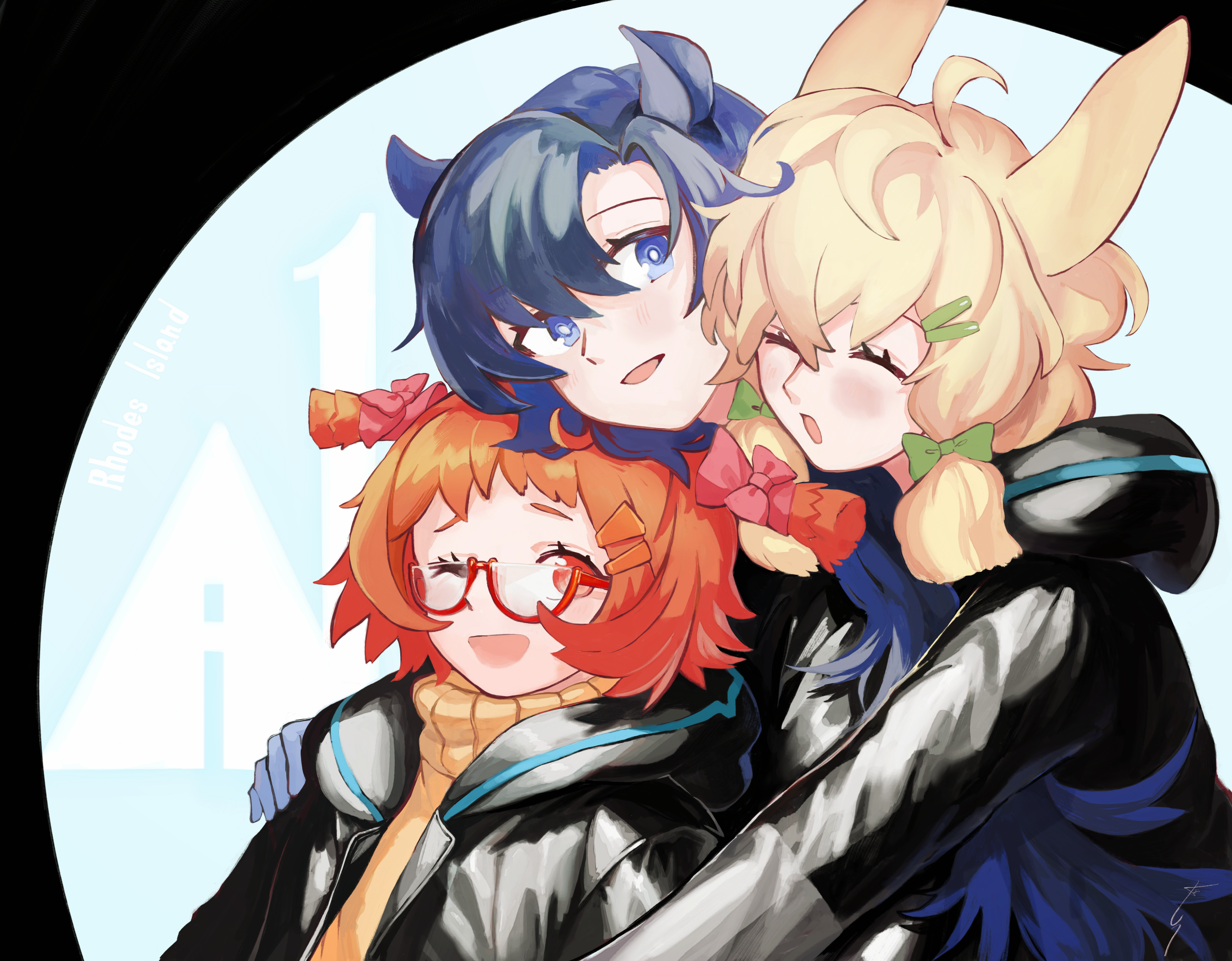 Kroos, Beagle, and Fang from Arknights HD Wallpaper