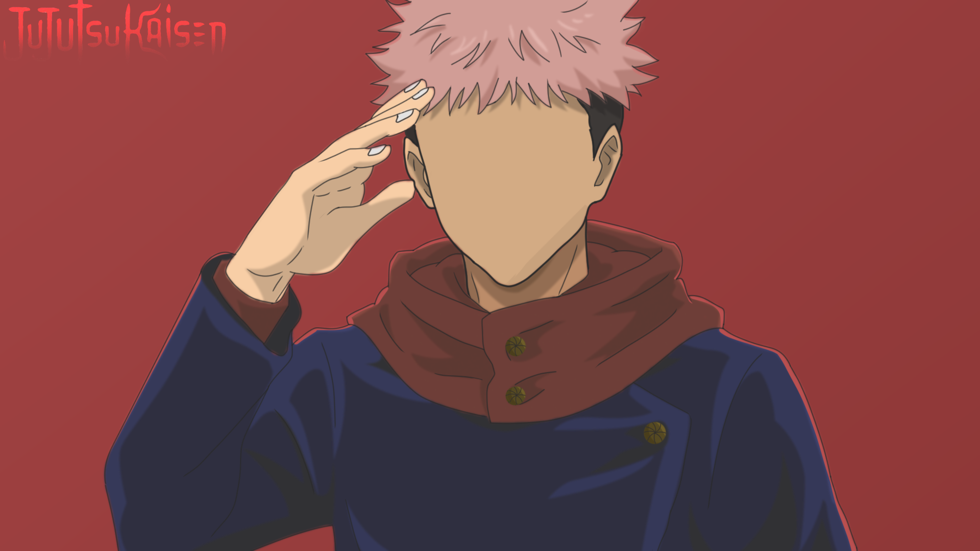 Itadori Yuji from Jujutsu Kaisen HD Wallpaper
