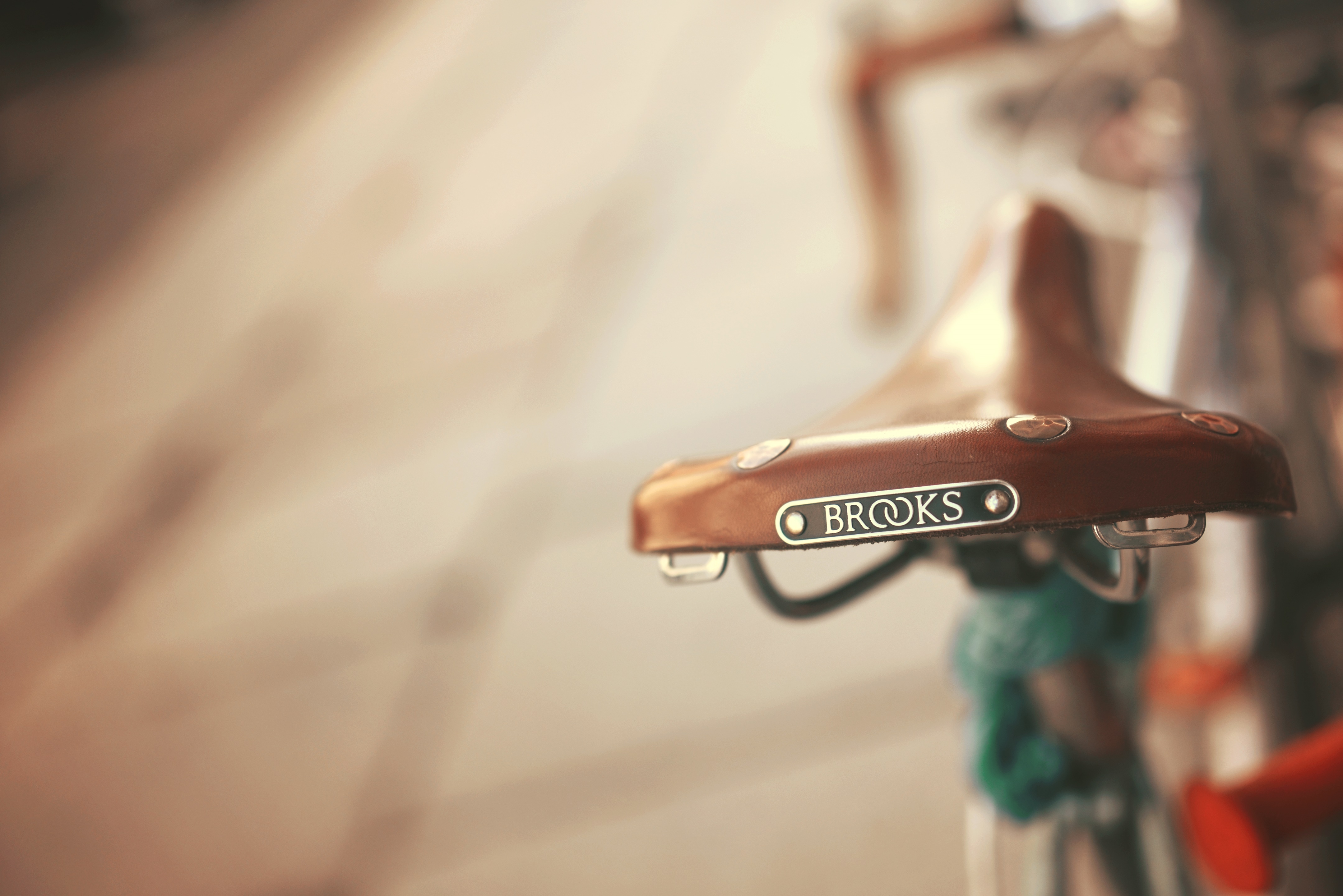 Brooks Bicycle Saddle 4K HD Wallpaper
