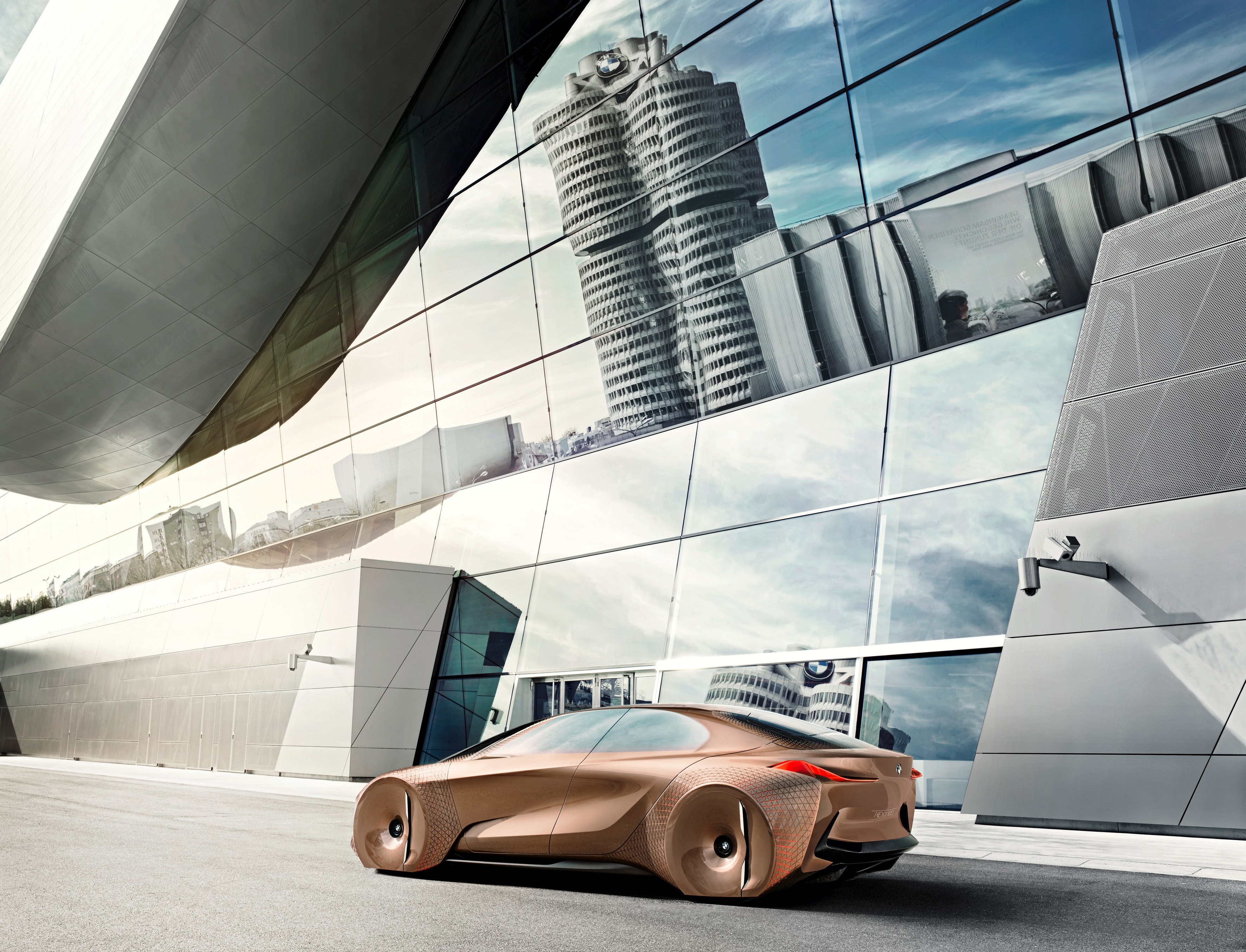 BMW Vision Next 100 Concept Car HD Wallpaper