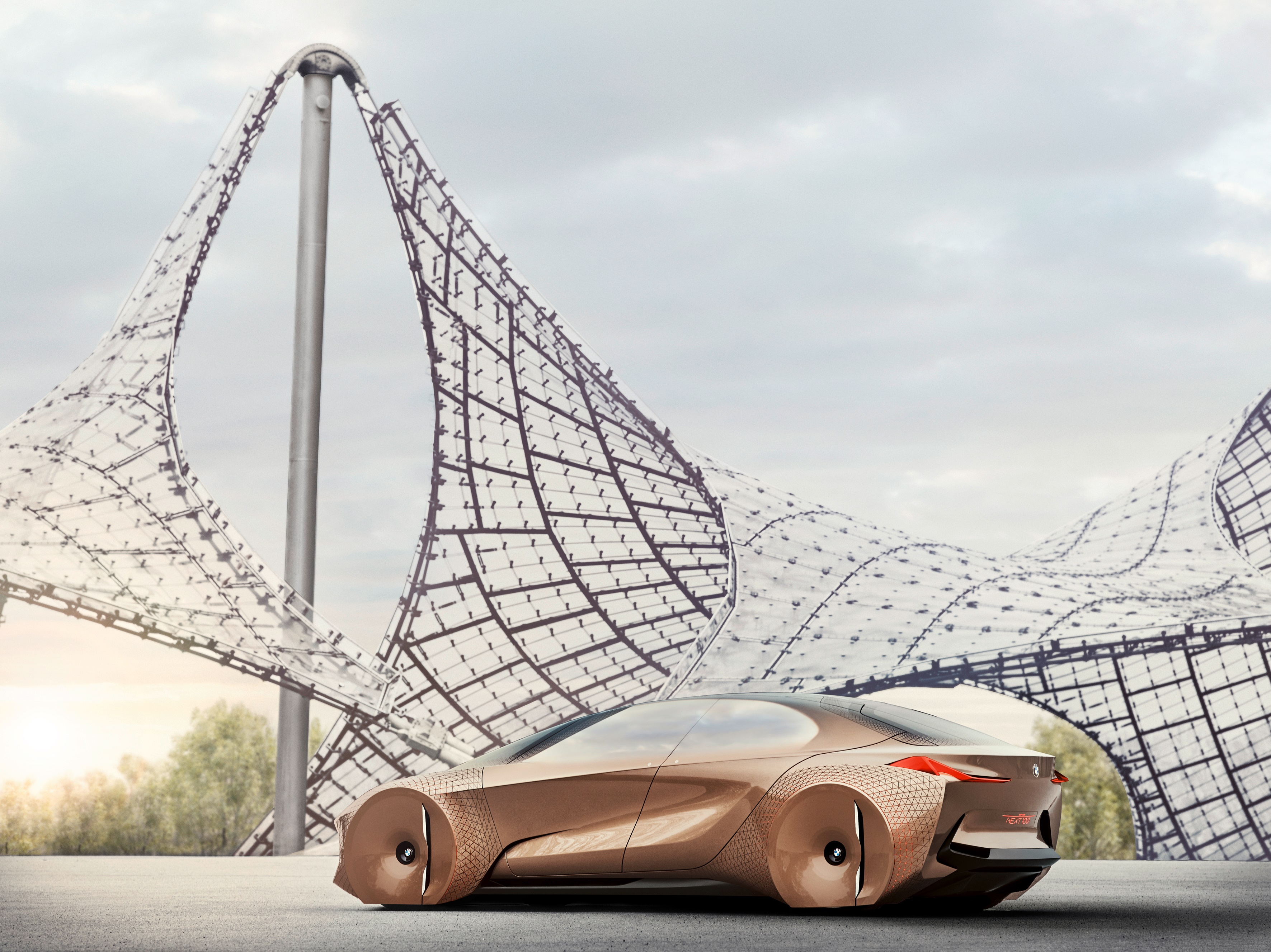 BMW Vision Next 100 Concept Car HD Wallpaper