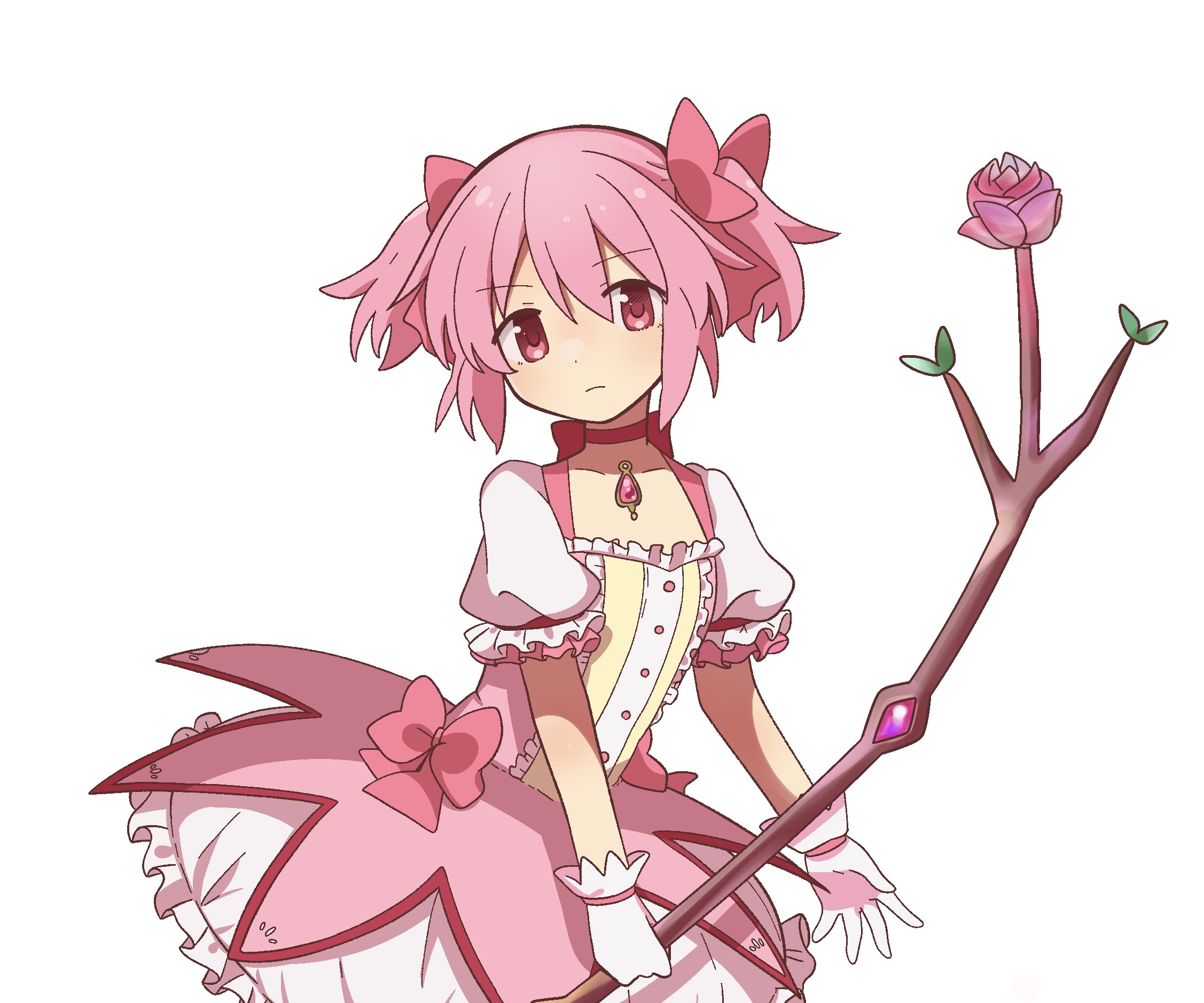 Madoka Kaname from Puella Magi Madoka Magica HD Wallpaper