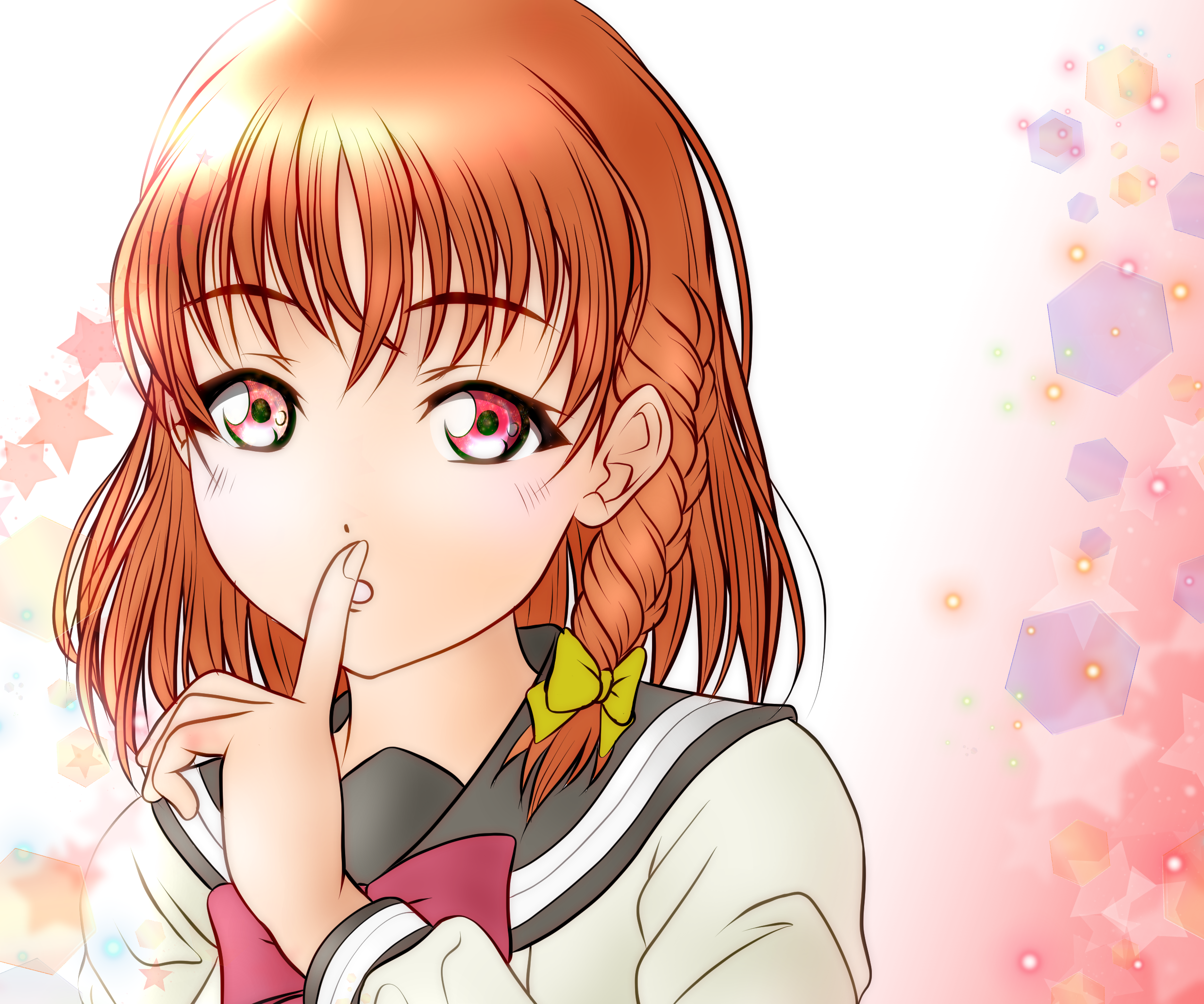 Chika Takami from Love Live! Sunshine!! HD Wallpaper