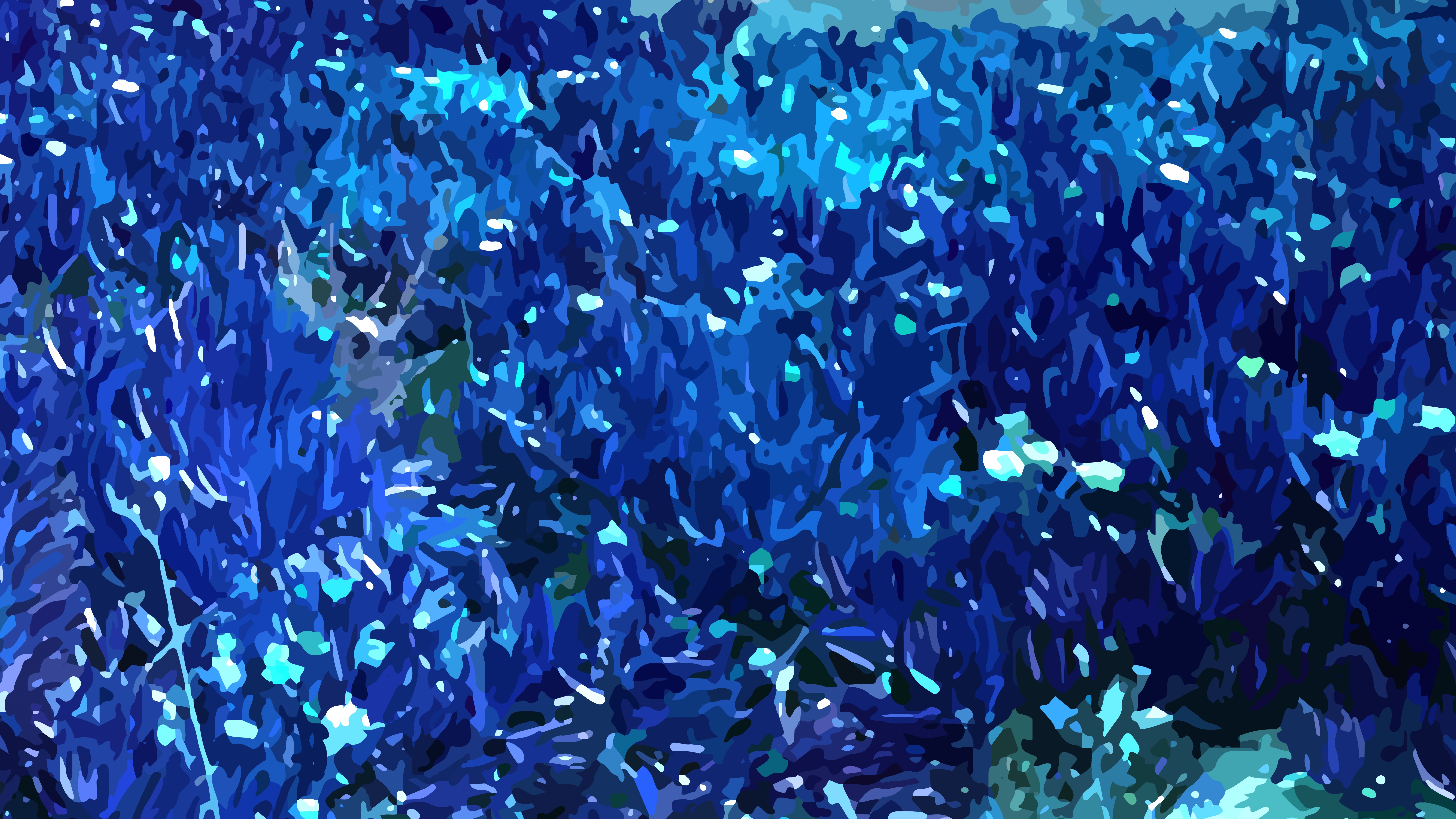 Abstract Blue Pattern HD Wallpaper