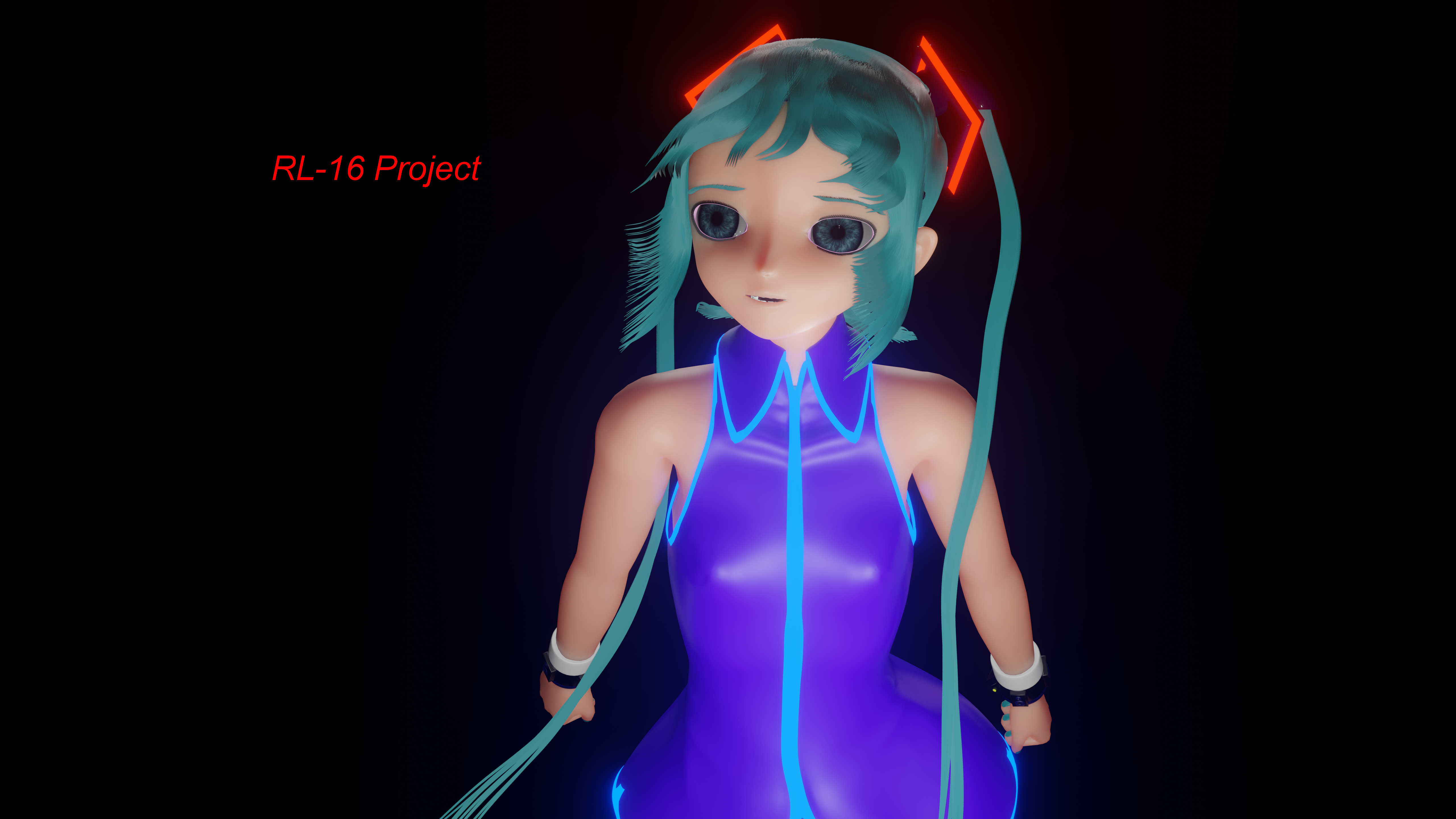 Hatsune Miku from RL-16 Project HD Wallpaper