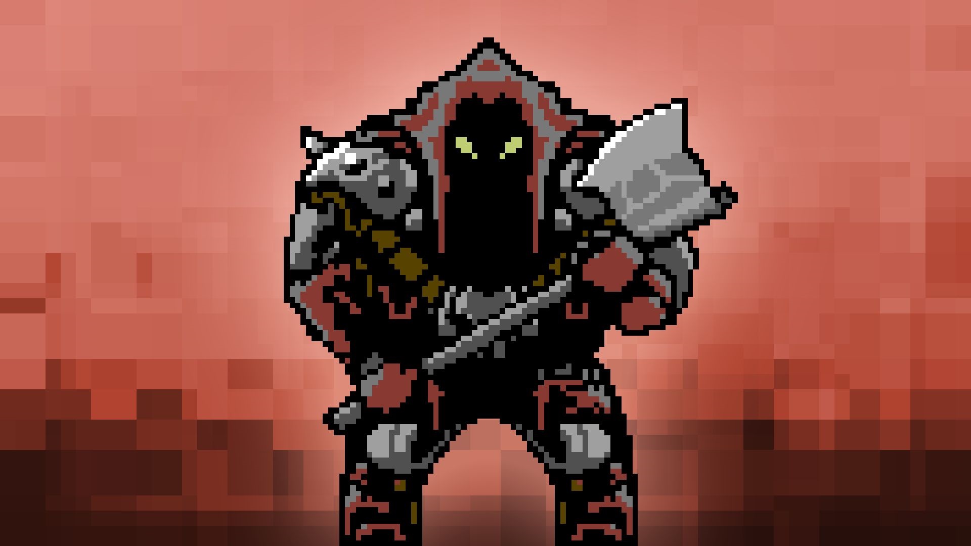 Project Warlock HD character with axe HD Wallpaper
