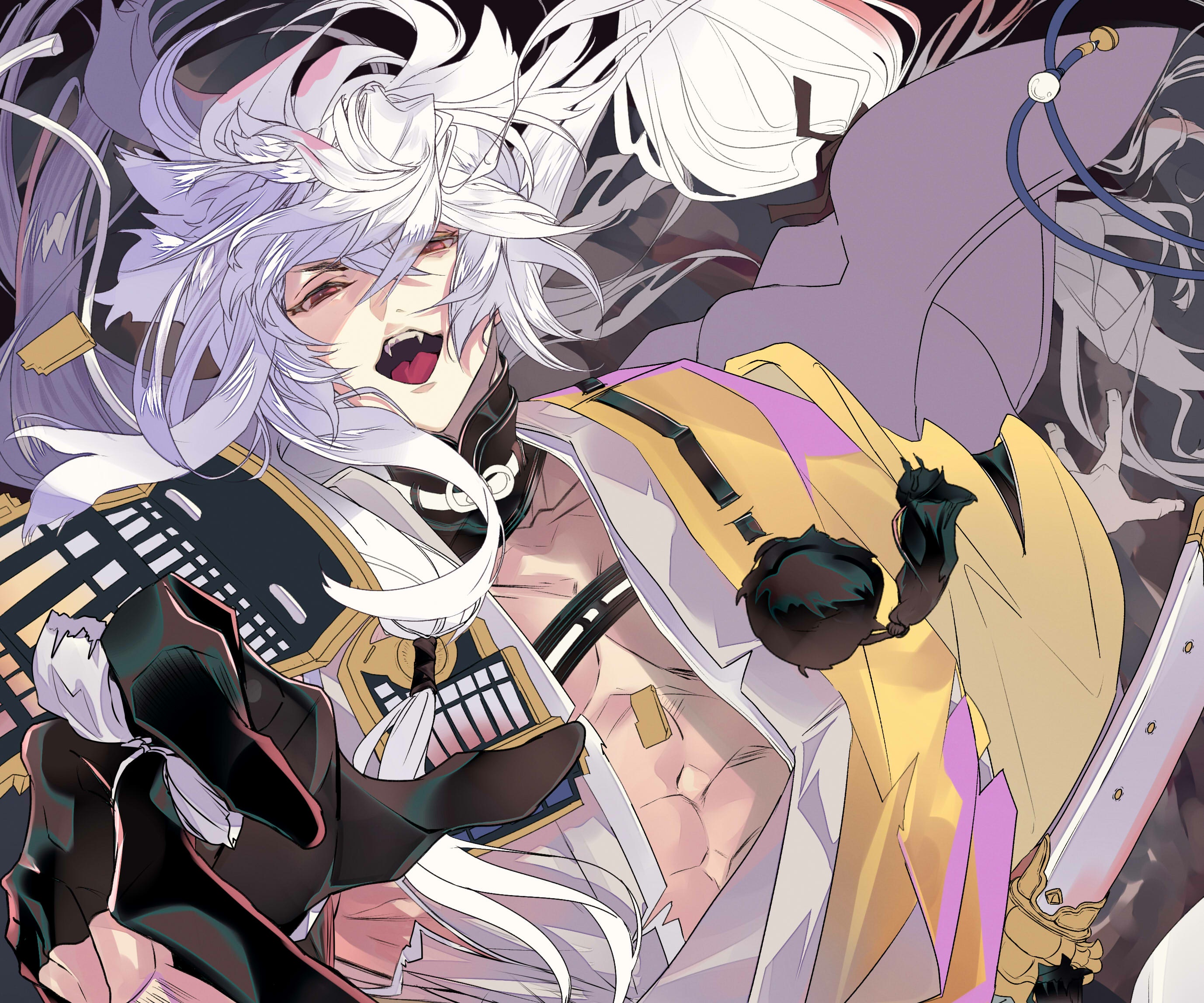 Kogitsunemaru from Touken Ranbu HD HD Wallpaper