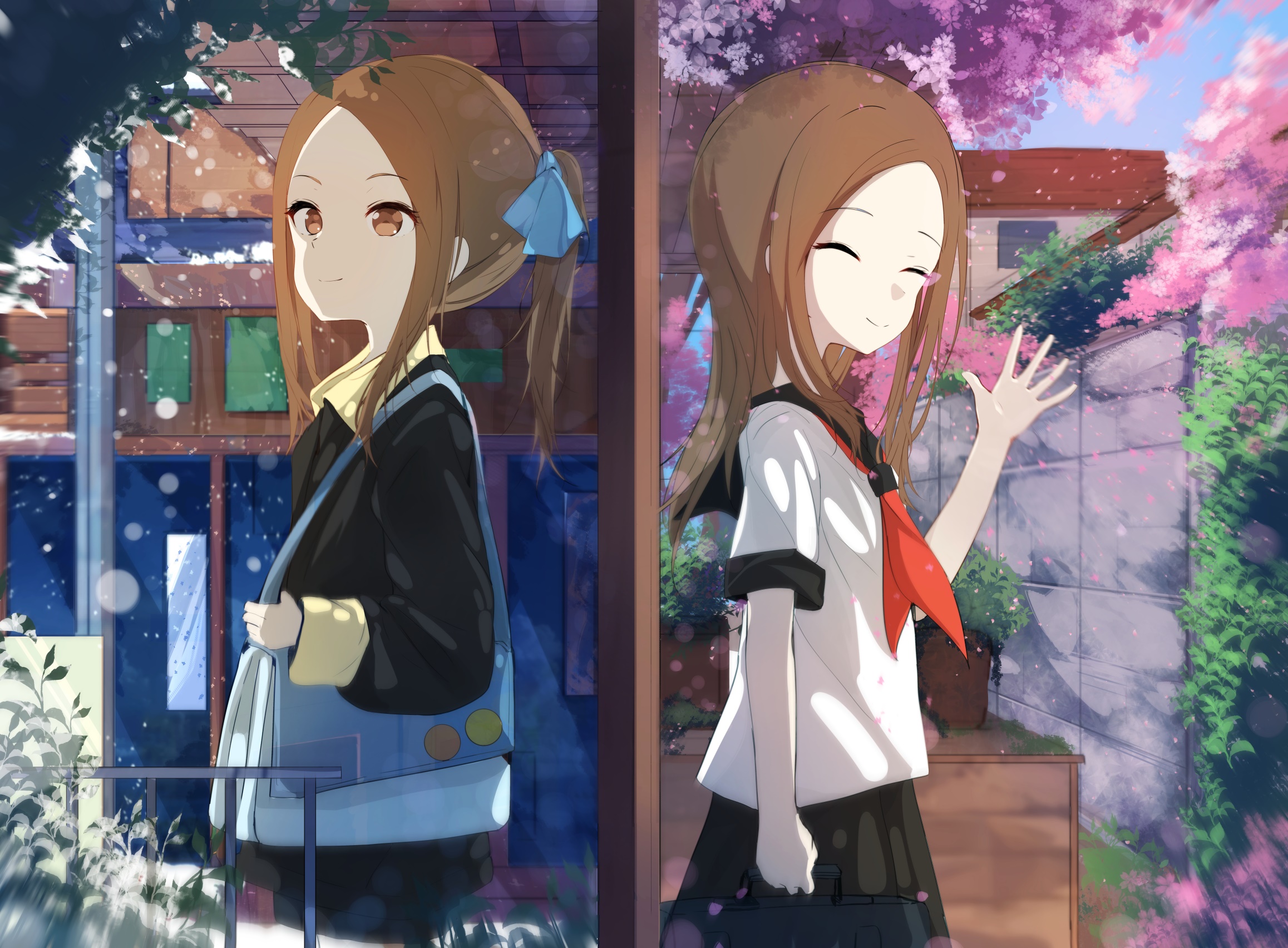 Takagi from Karakai Jouzu No Takagi-san HD Wallpaper