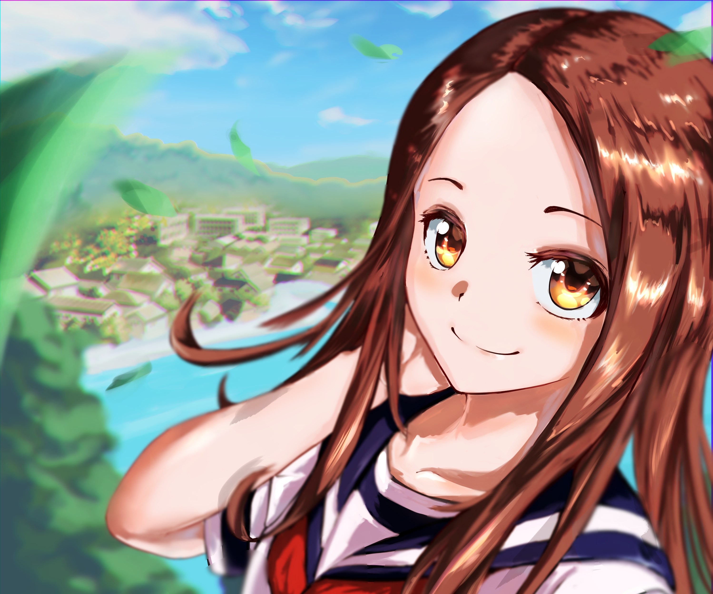 Takagi from Karakai Jouzu No Takagi-san HD Wallpaper