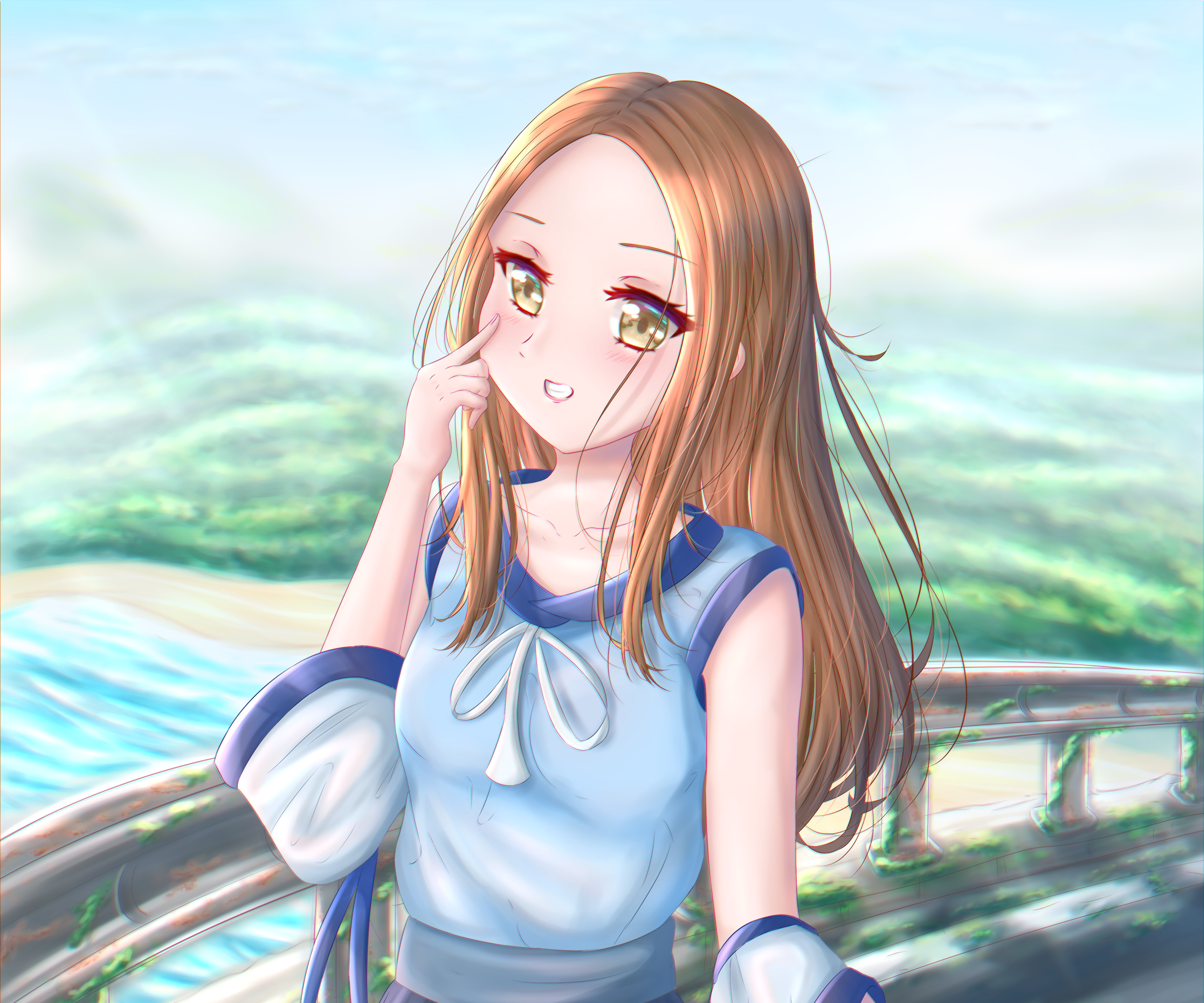 Takagi from Karakai Jouzu No Takagi-san HD Wallpaper