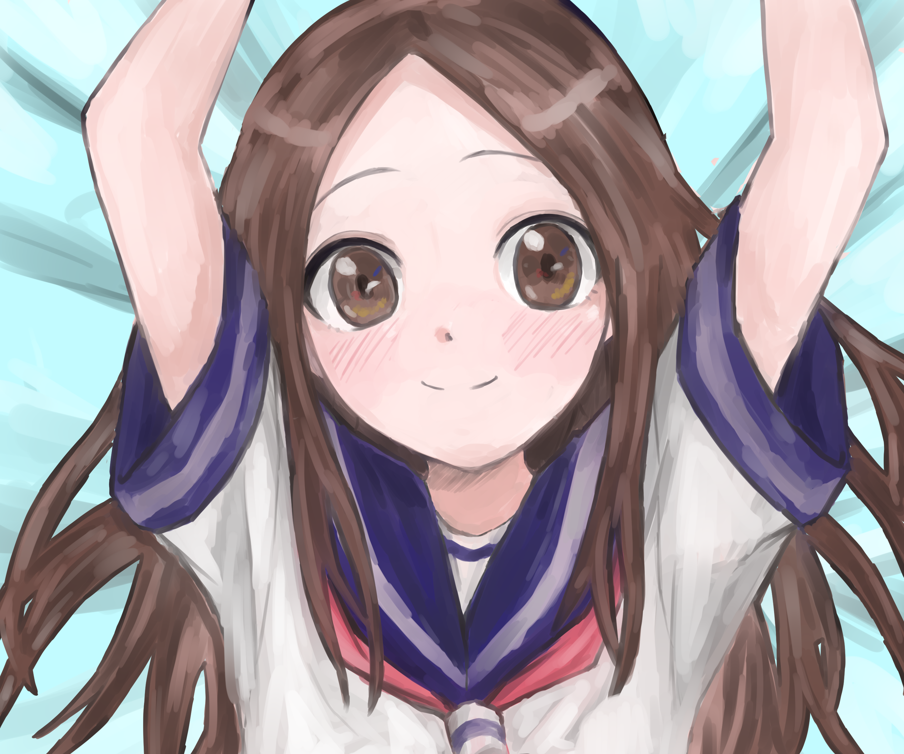 Takagi from Karakai Jouzu No Takagi-san HD Wallpaper