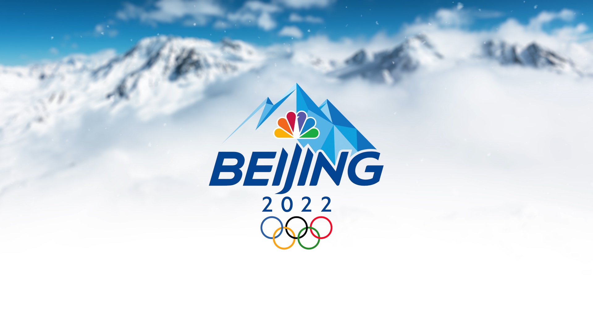 NBC Beijing 2022 Winter Olympics Logo HD Wallpaper