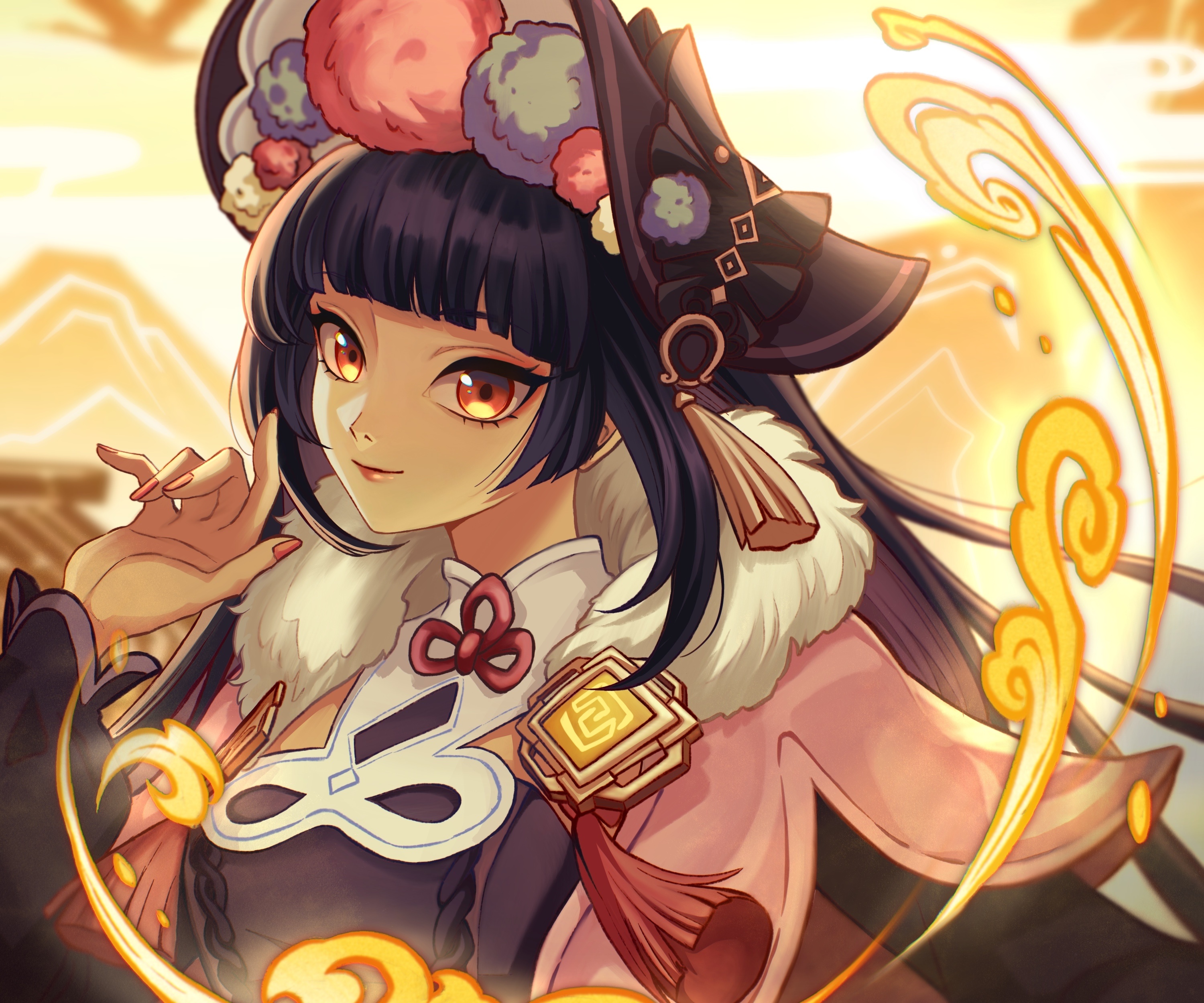 Yun Jin from Genshin Impact HD Wallpaper