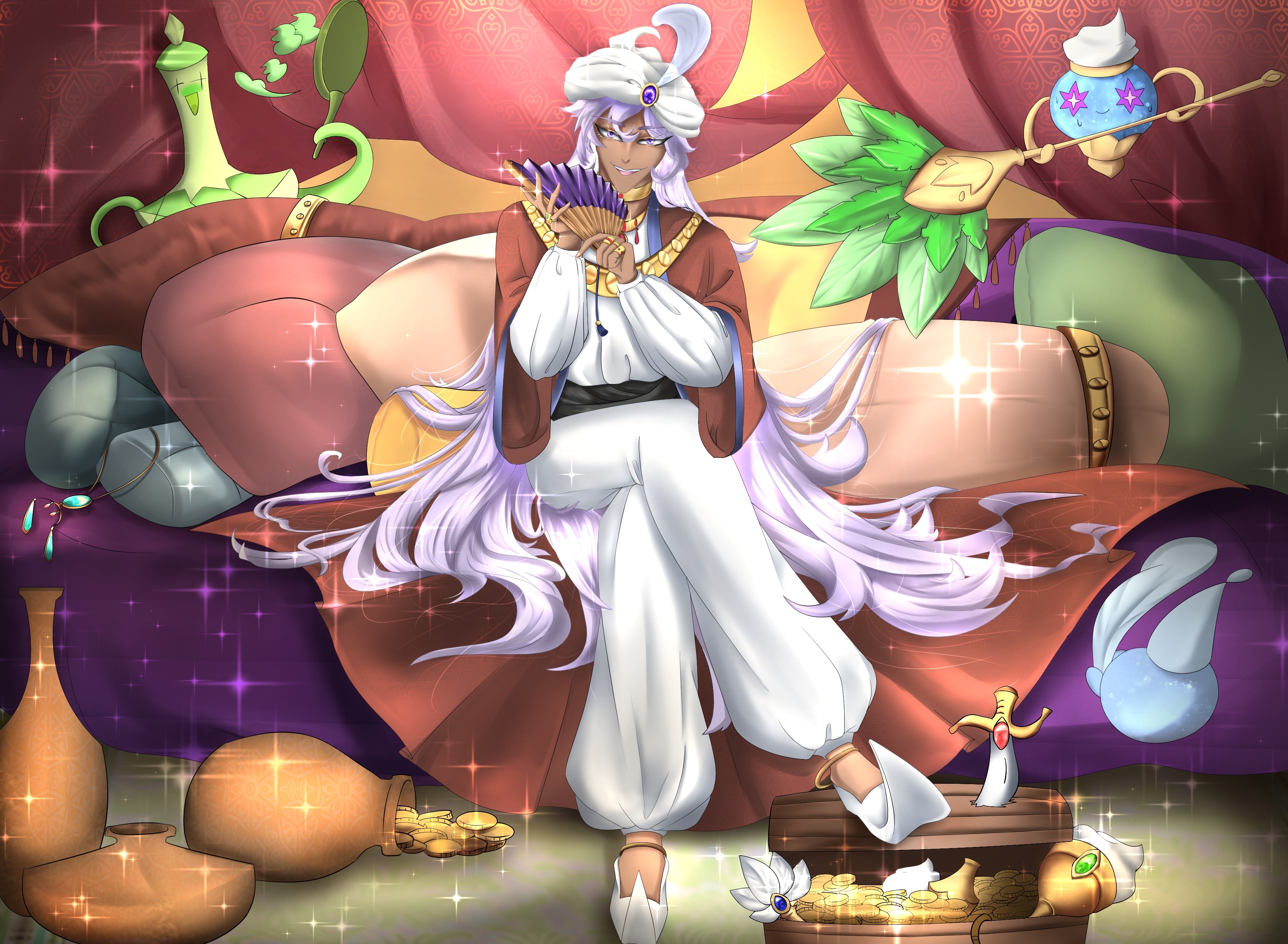 Yogurt Cream Cookie from Cookie Run: OvenBreak HD Wallpaper