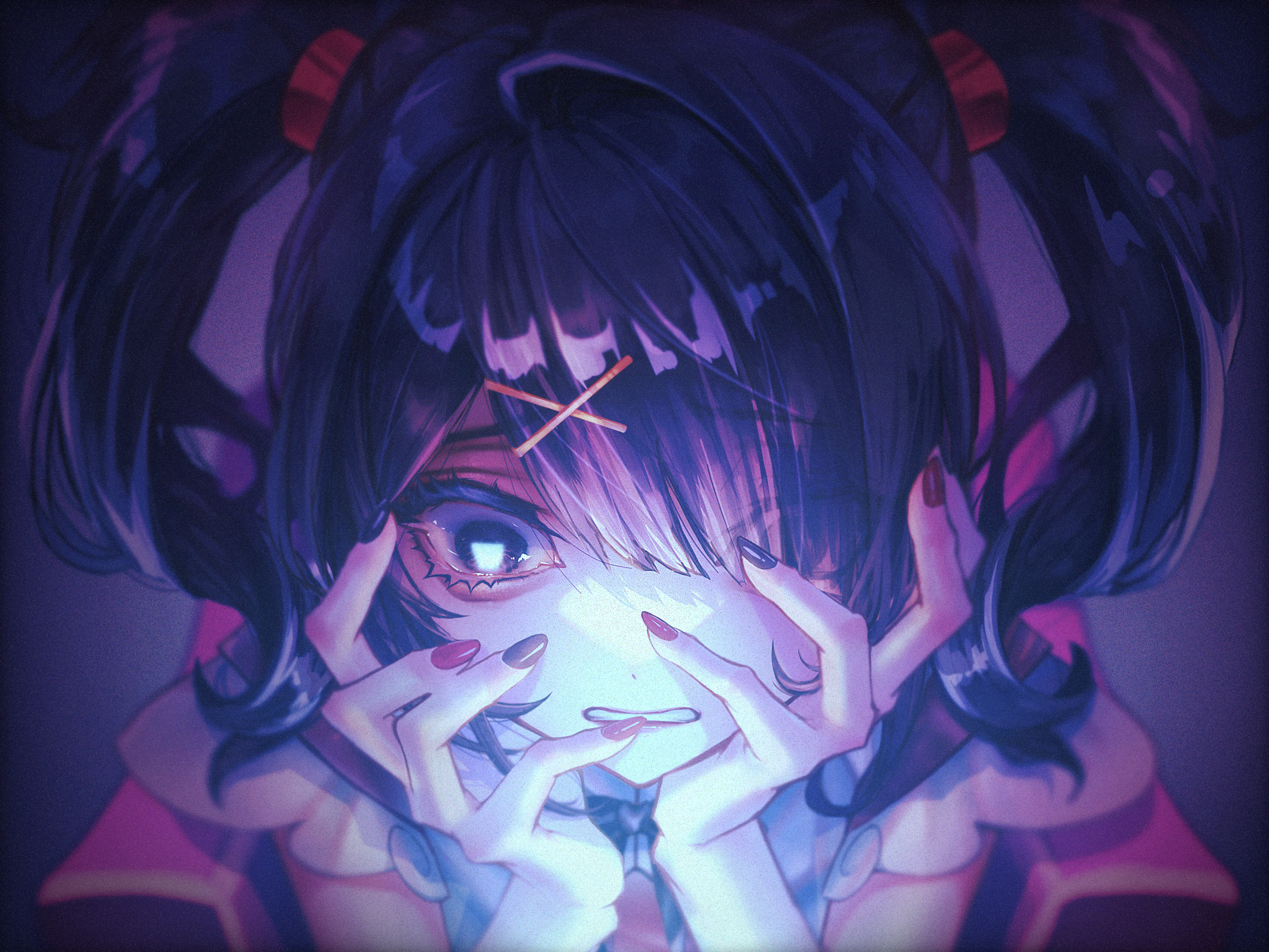 Ame-chan from Needy Girl Overdose HD Wallpaper