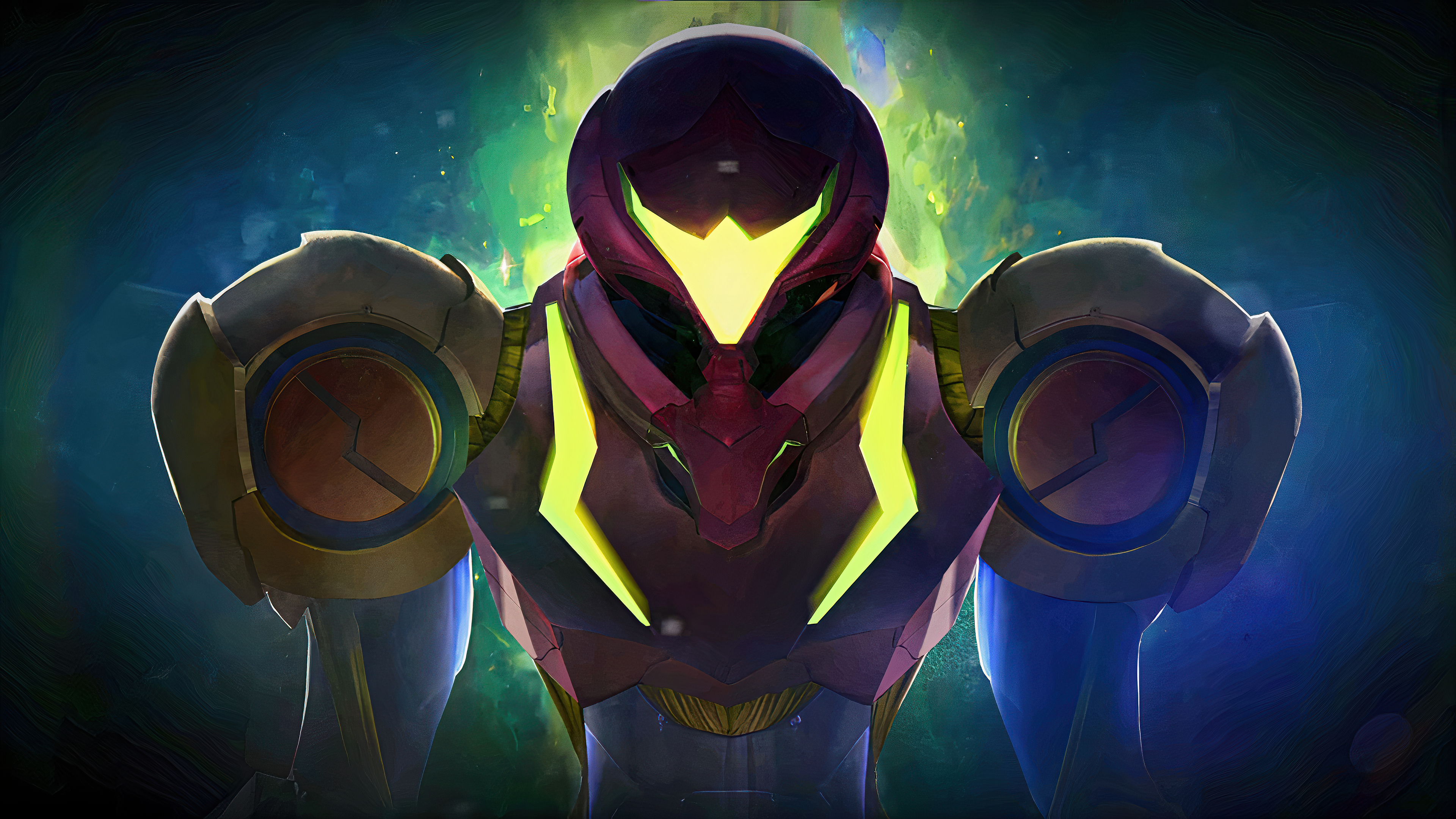 Samus Aran from Metroid Dread 4K HD Wallpaper
