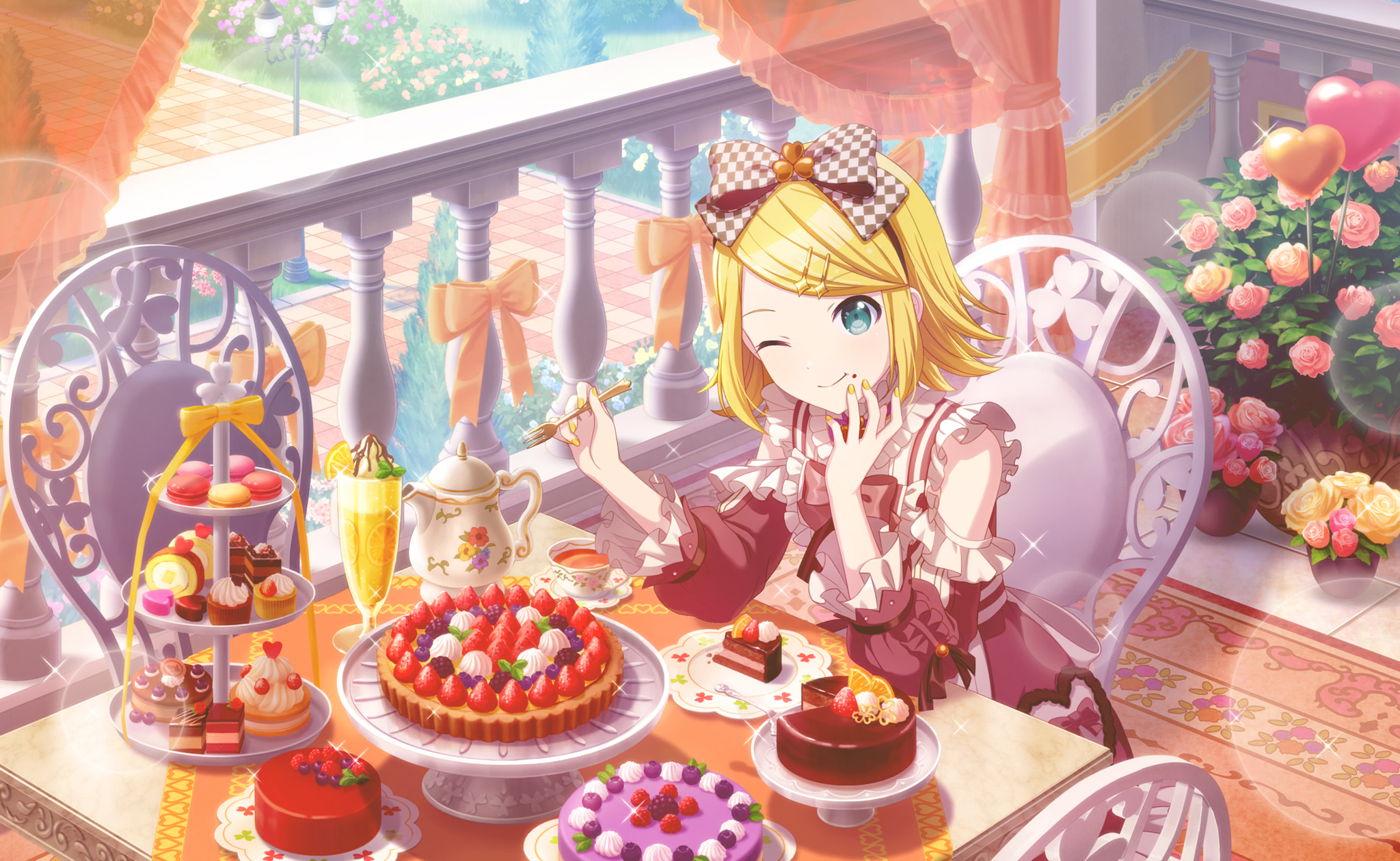 Rin Kagamine from Project Sekai: Colorful Stage! Feat. Hatsune Miku HD Wallpaper