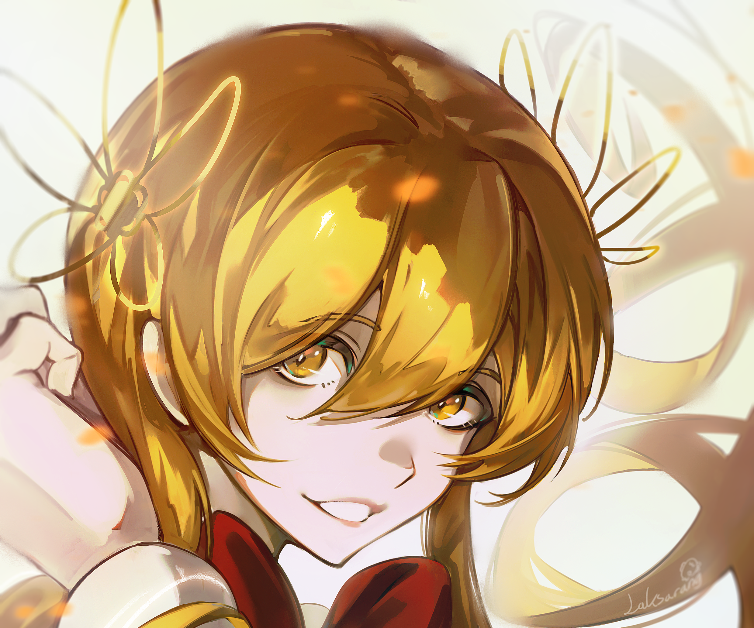 Mami Tomoe from Puella Magi Madoka Magica HD Wallpaper