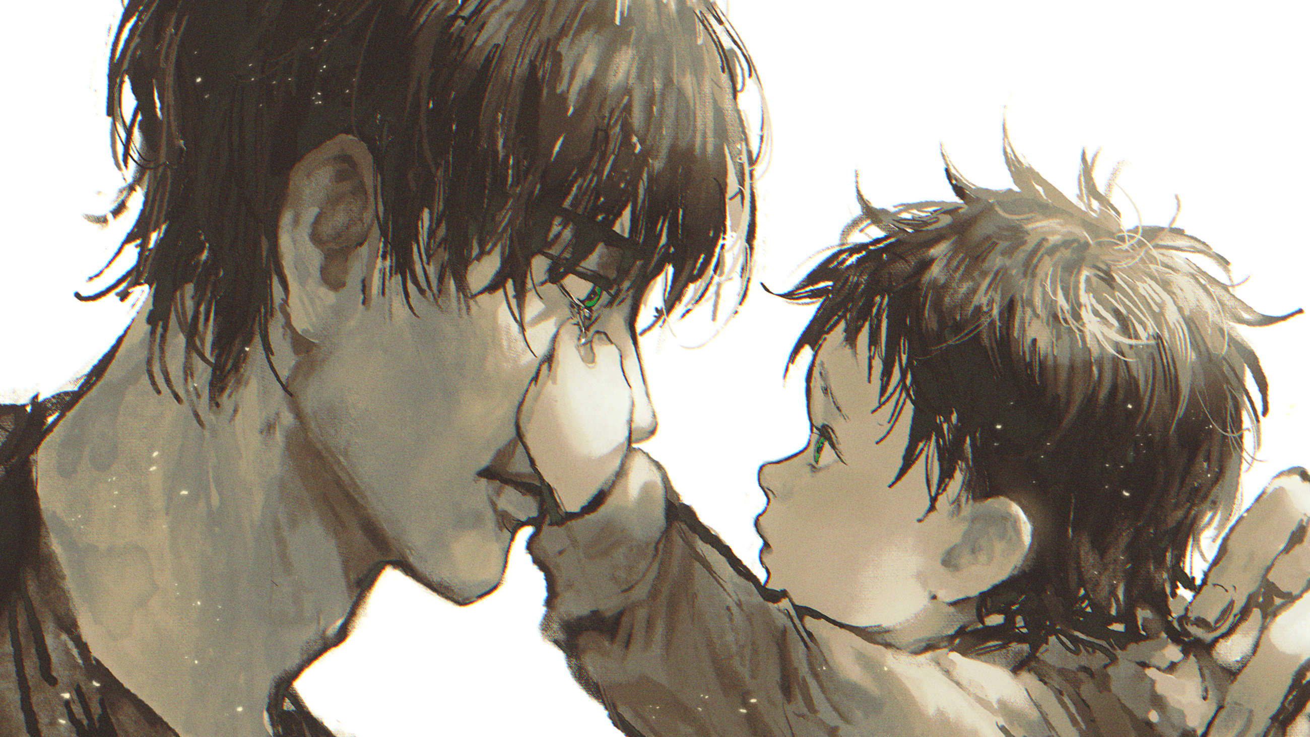 Toji and Megumi Fushiguro from Jujutsu Kaisen HD Wallpaper