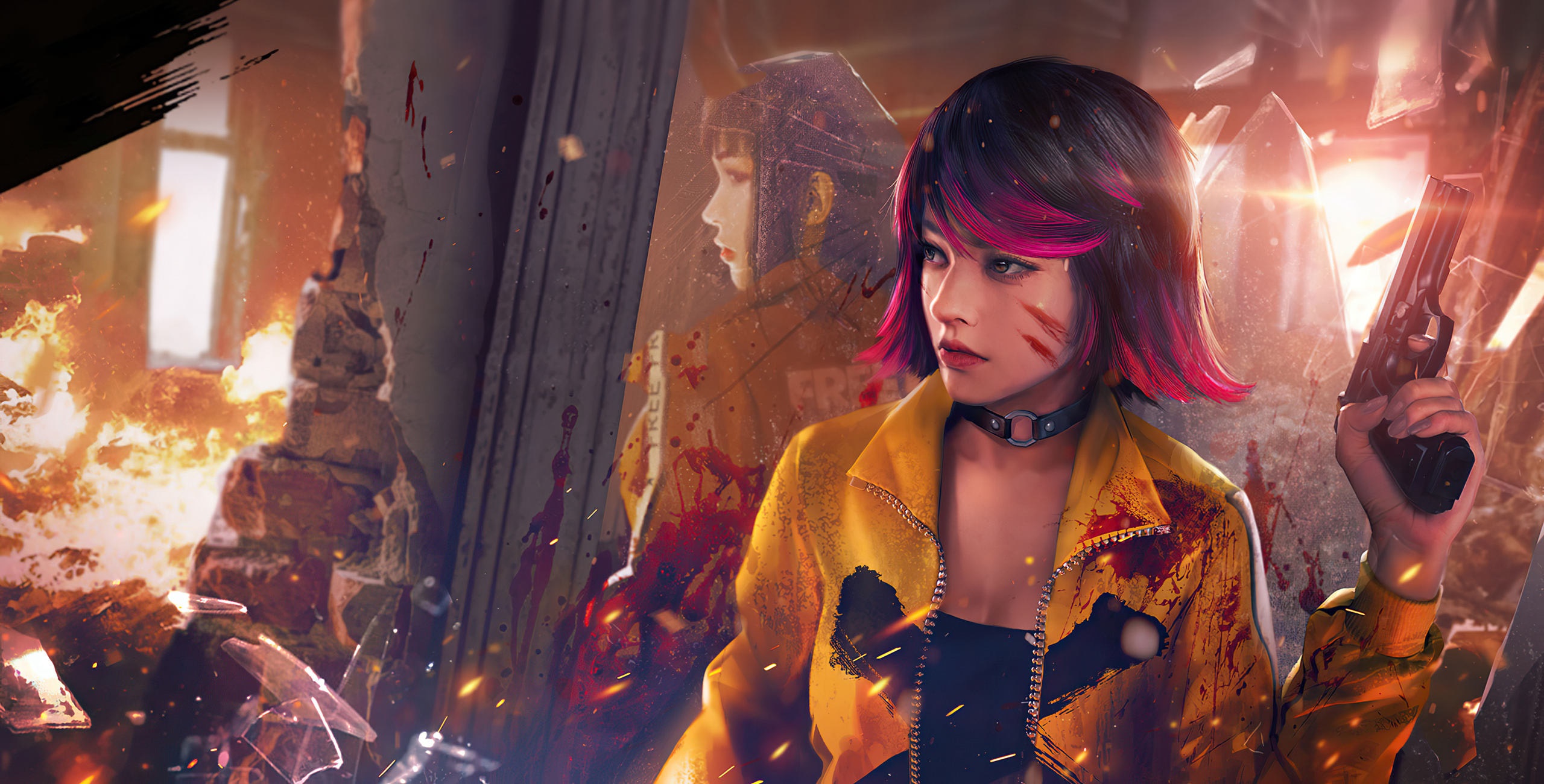 Kelly from Garena Free Fire HD Wallpaper