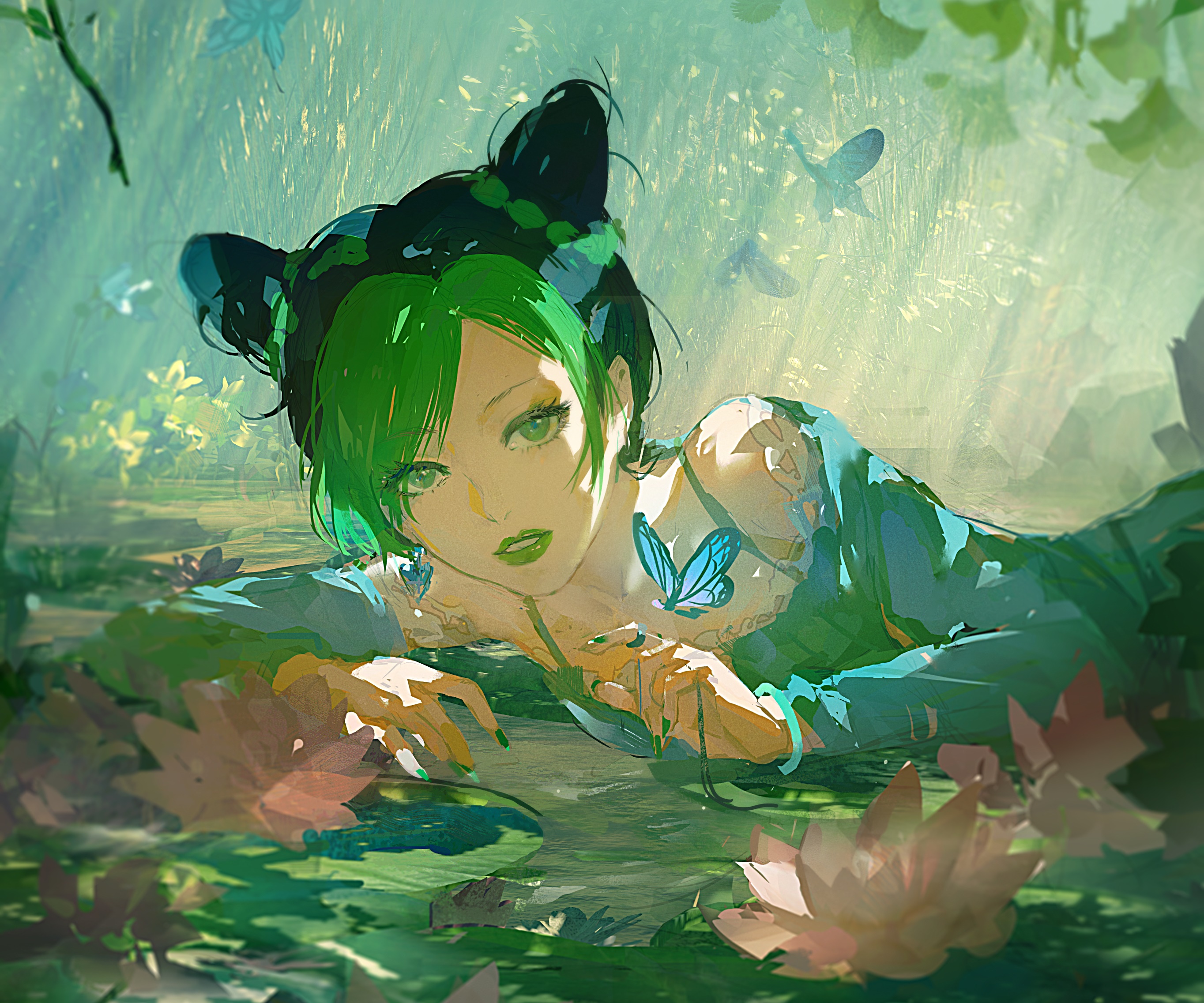 Jolyne Cujoh from Stone Ocean HD Wallpaper