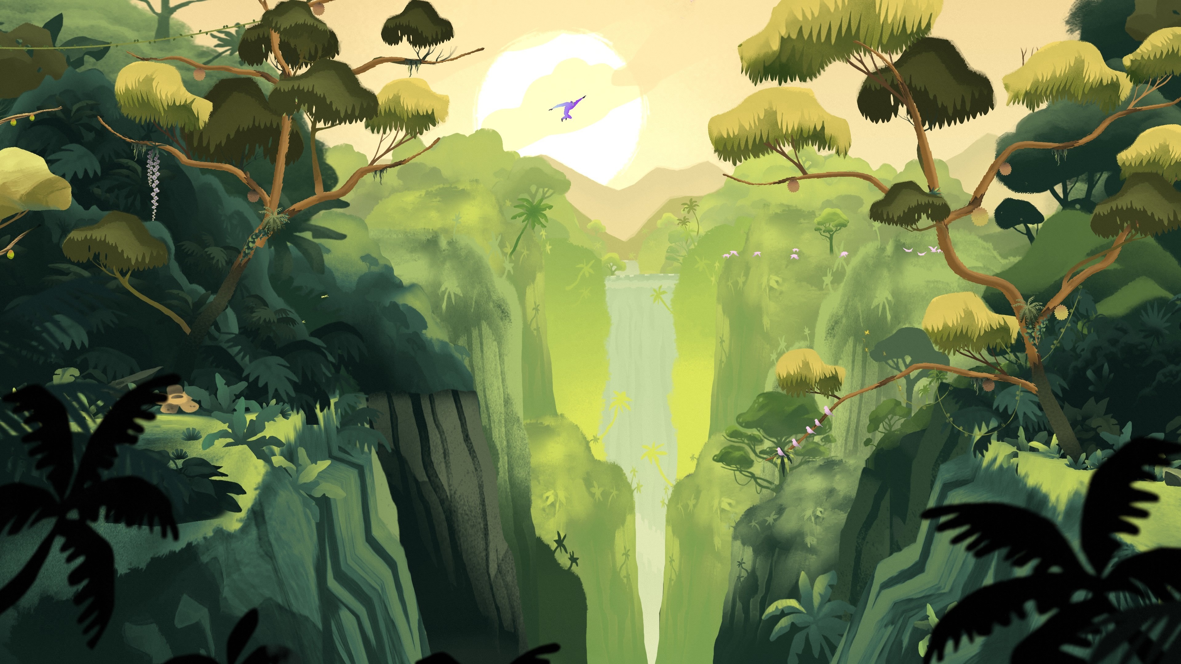Gibbon: Beyond The Trees HD Wallpaper