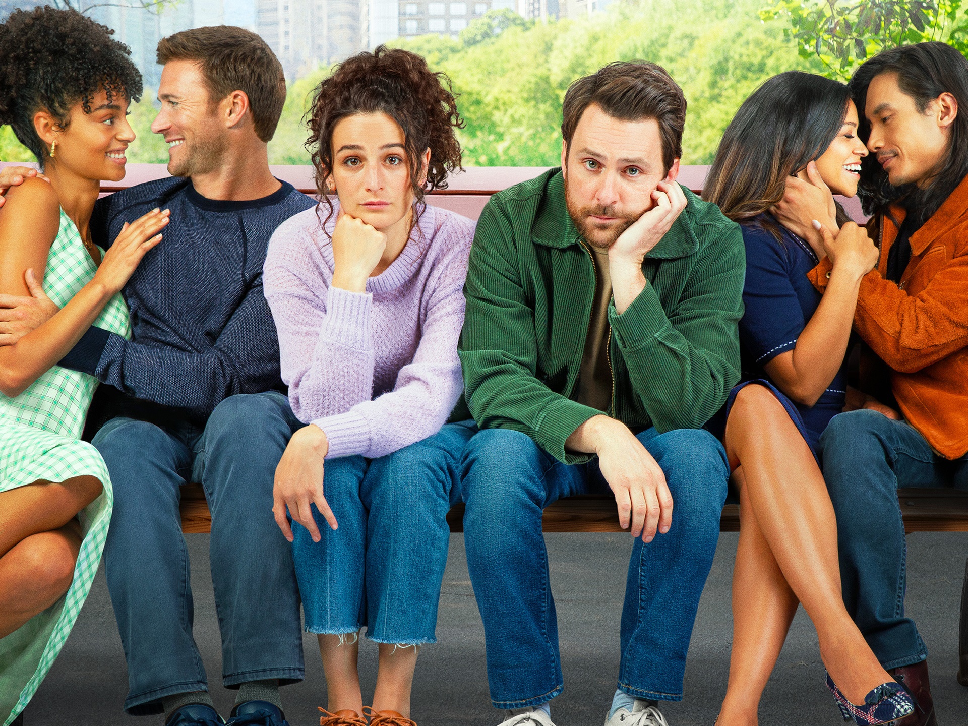 I Want You Back poster with Jenny Slate and Charlie Day HD Wallpaper