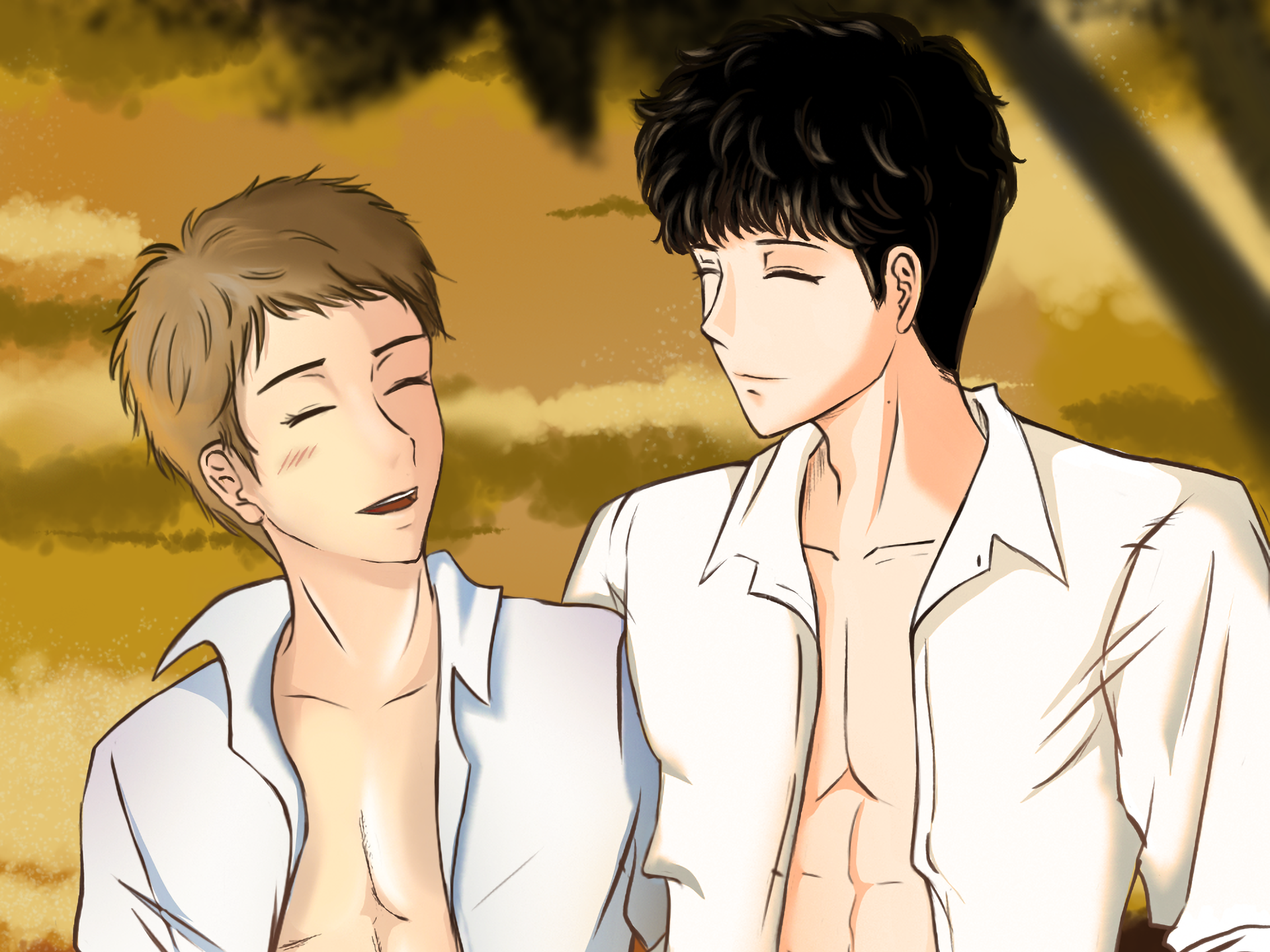 BJ Alex: Dong-Gyun and Ahn JiwonNam HD Wallpaper