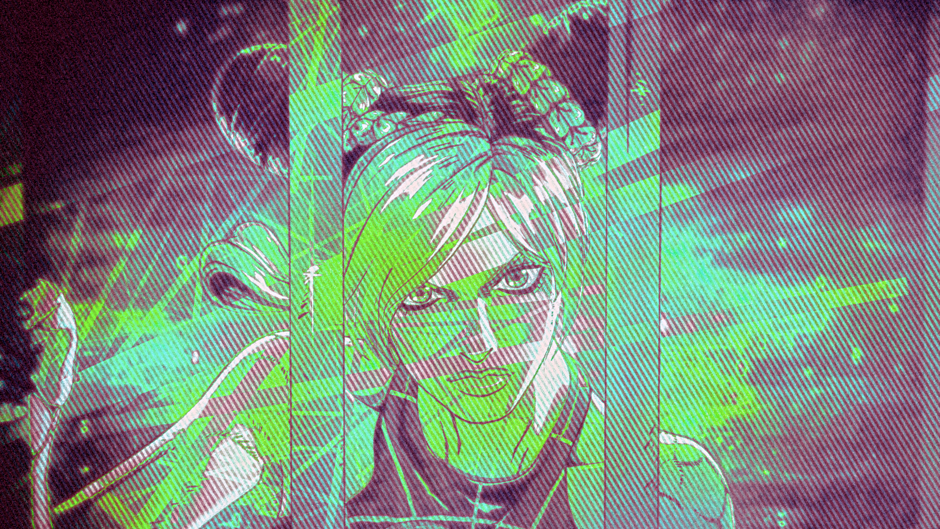 Jolyne Cujoh from Jojo's Bizarre Adventure HD Wallpaper
