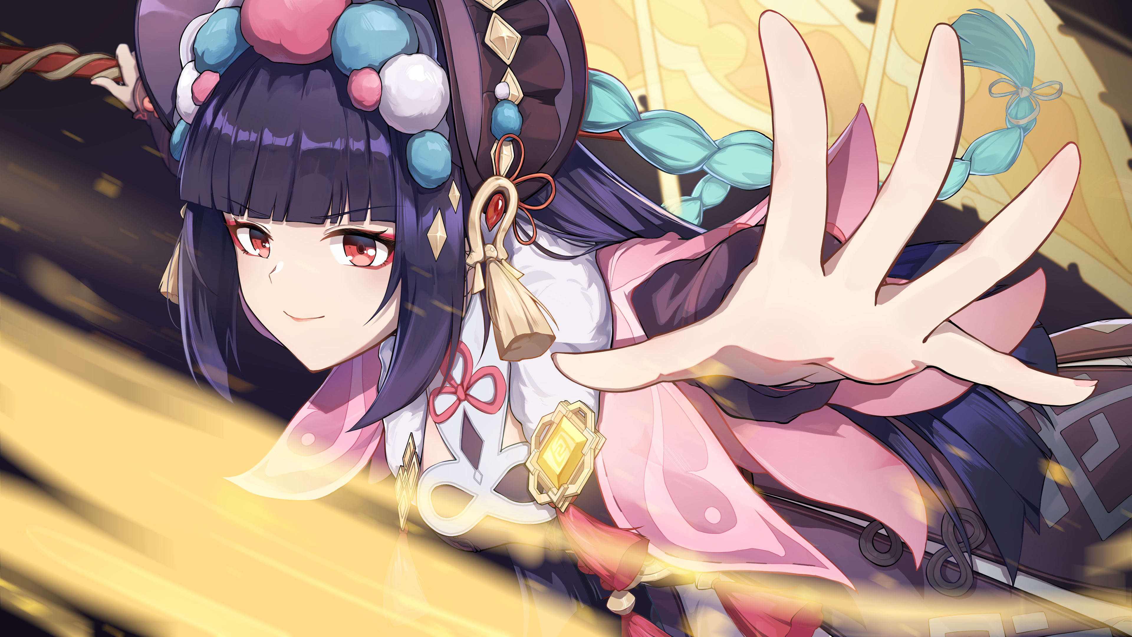 Yun Jin from Genshin Impact 4K HD Wallpaper