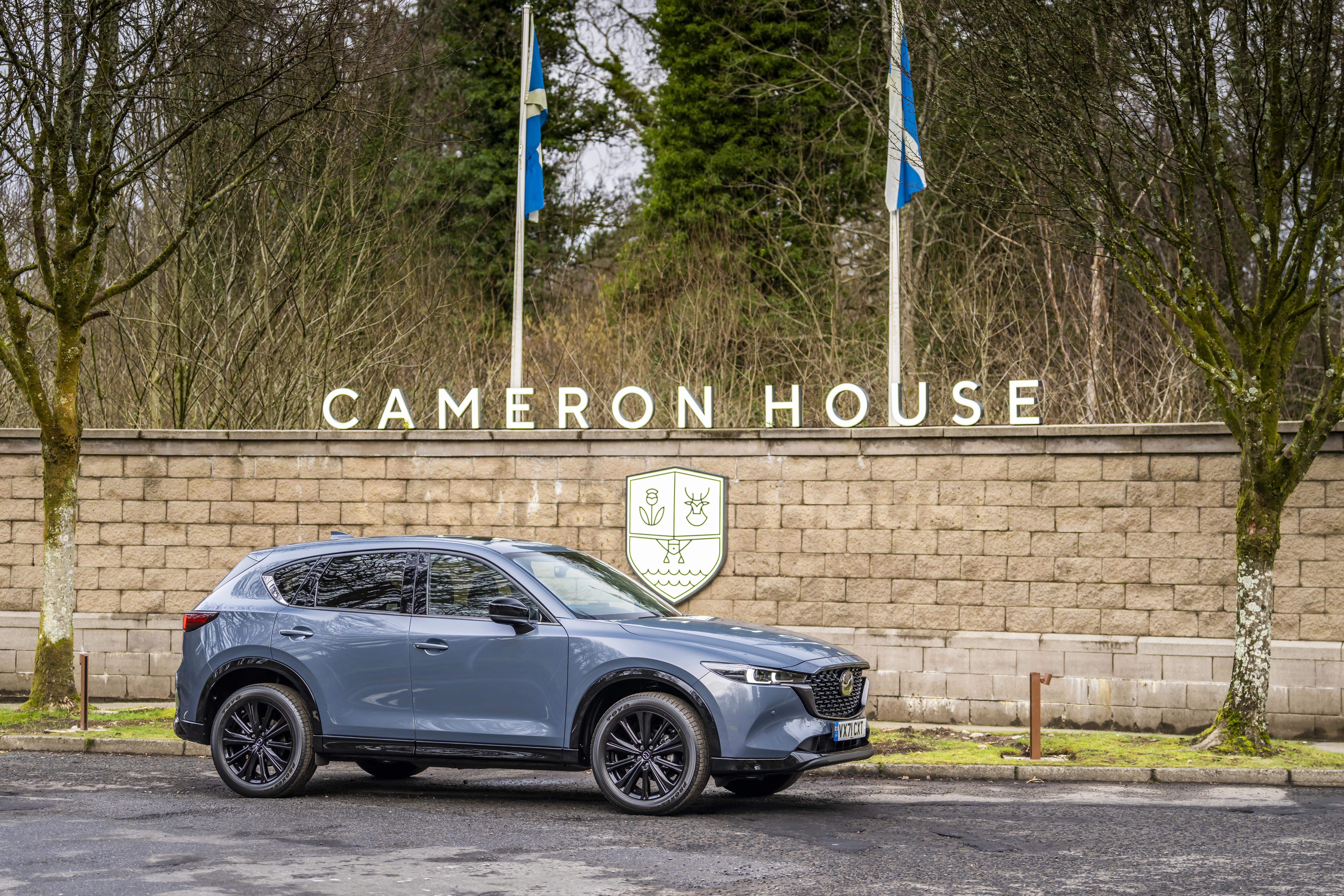 Mazda CX-5 at Cameron House HD Wallpaper
