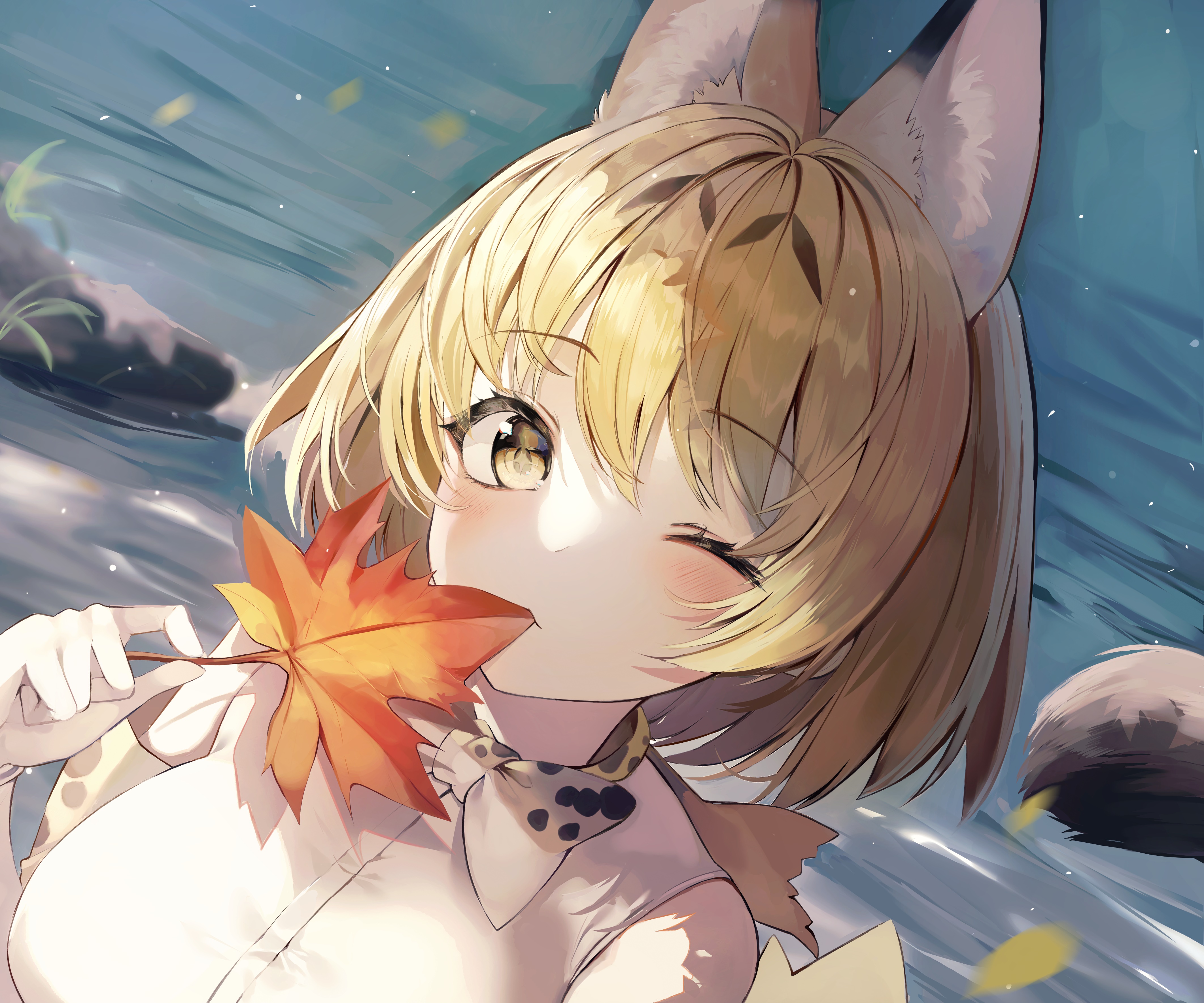 Serval from Kemono Friends 4K HD Wallpaper