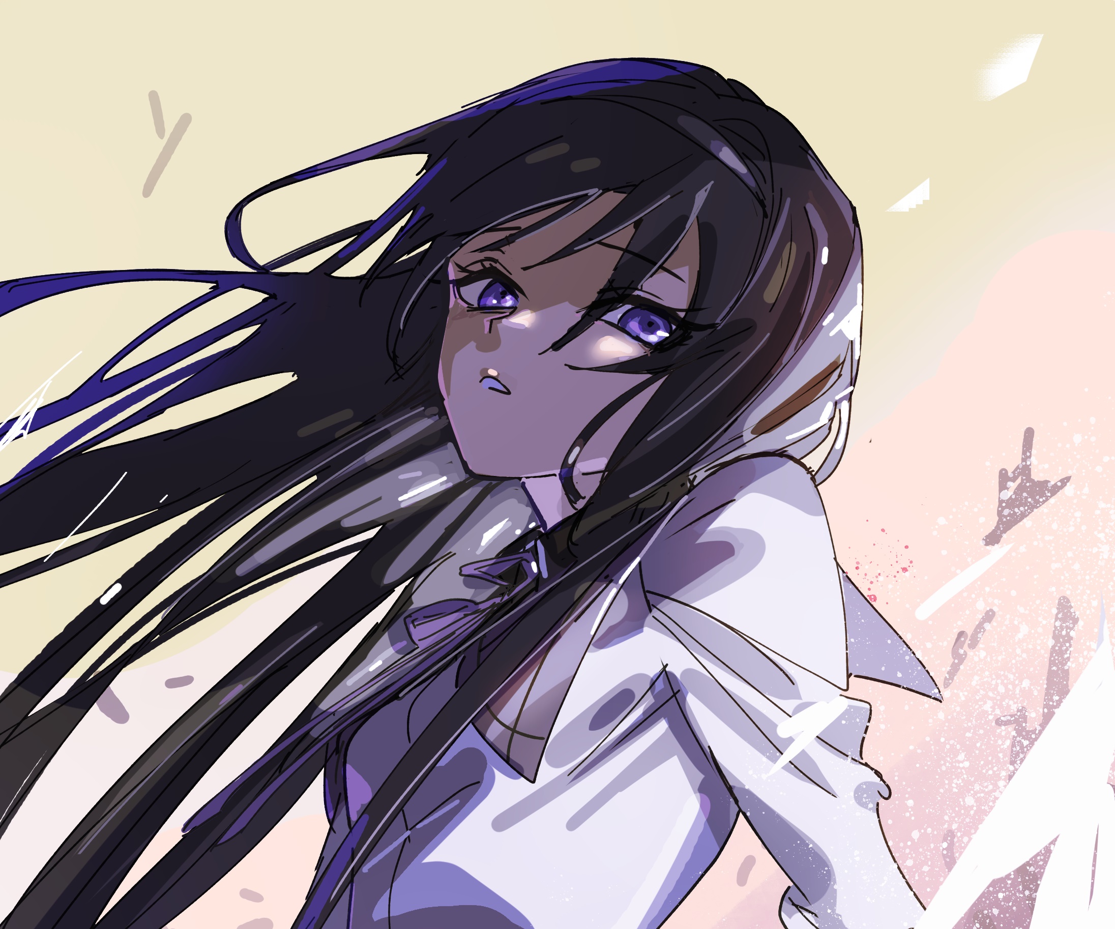Homura Akemi from Puella Magi Madoka Magica HD Wallpaper