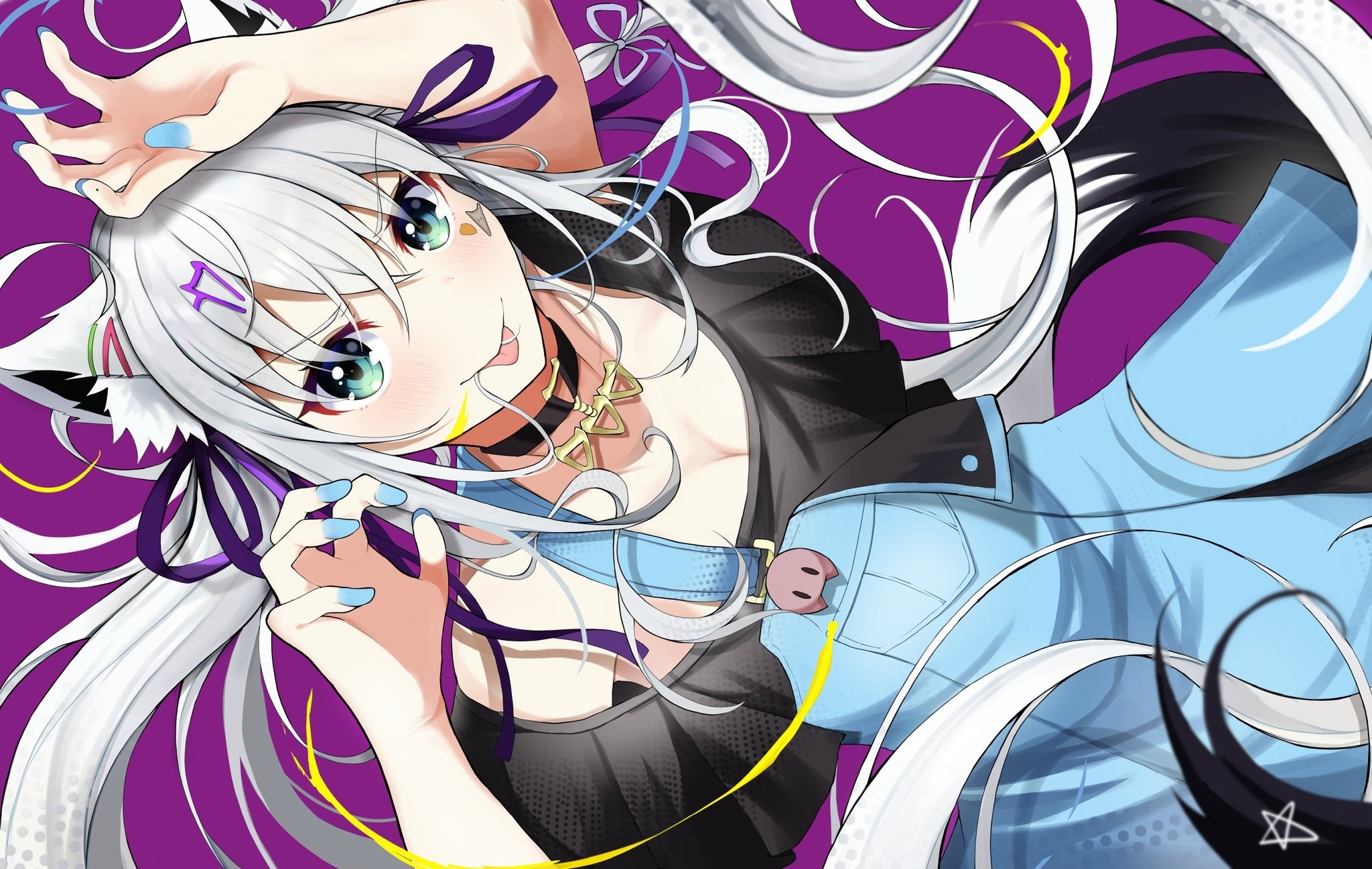Shirakami Fubuki from Hololive HD Wallpaper