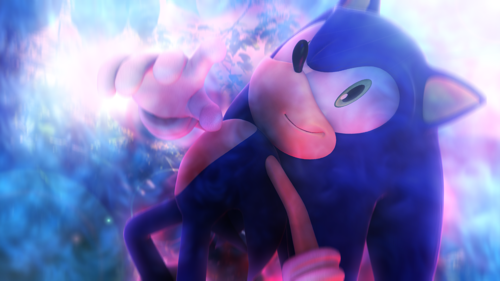 Sonic the Hedgehog from Sonic Colors HD Wallpaper