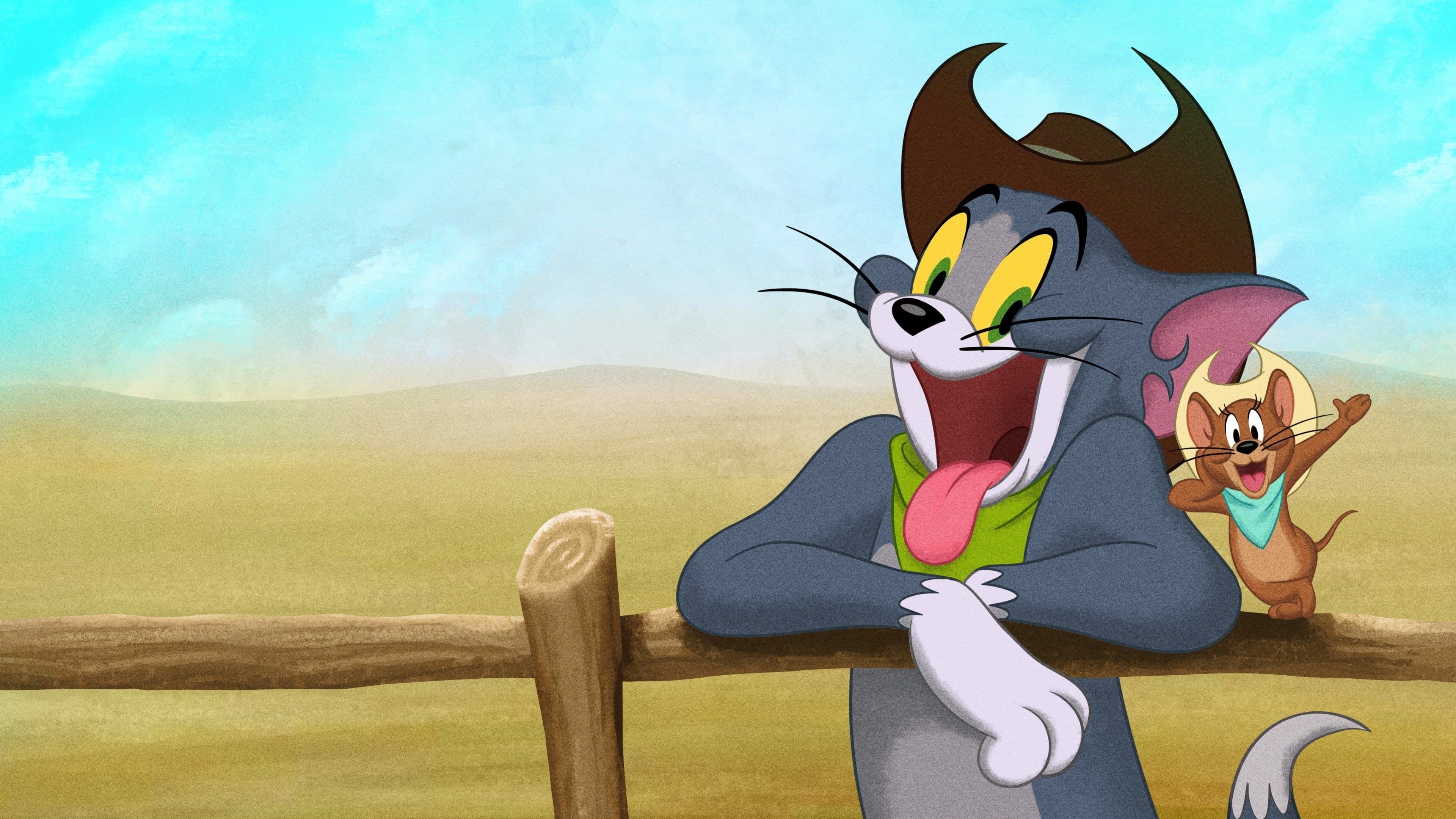 Tom and Jerry Cowboy Up! 4K HD Wallpaper