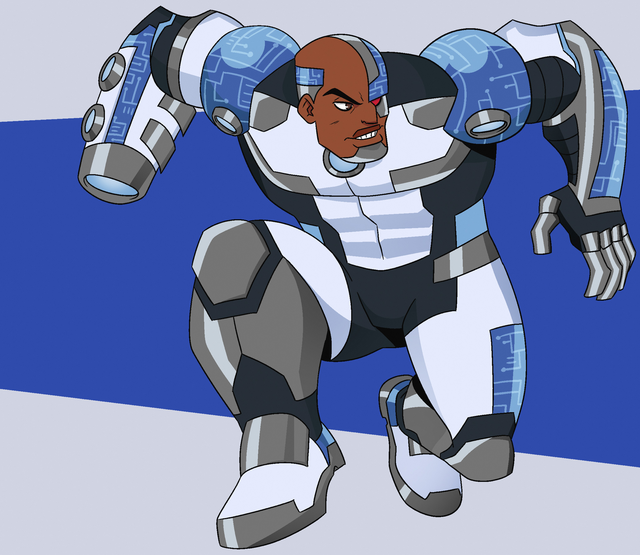 Cyborg from DC Comics HD Wallpaper