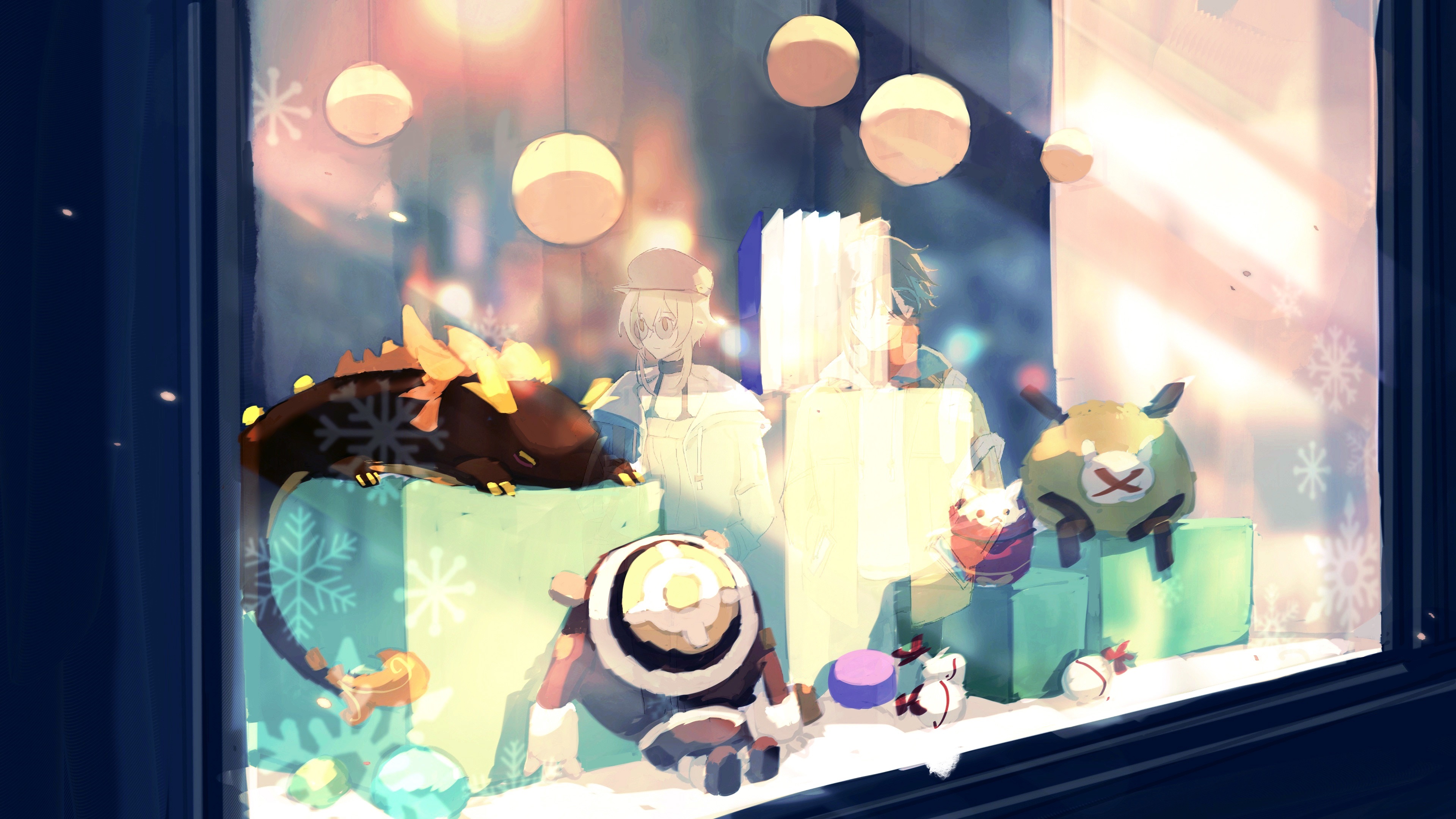 Genshin Impact 4K window display HD Wallpaper