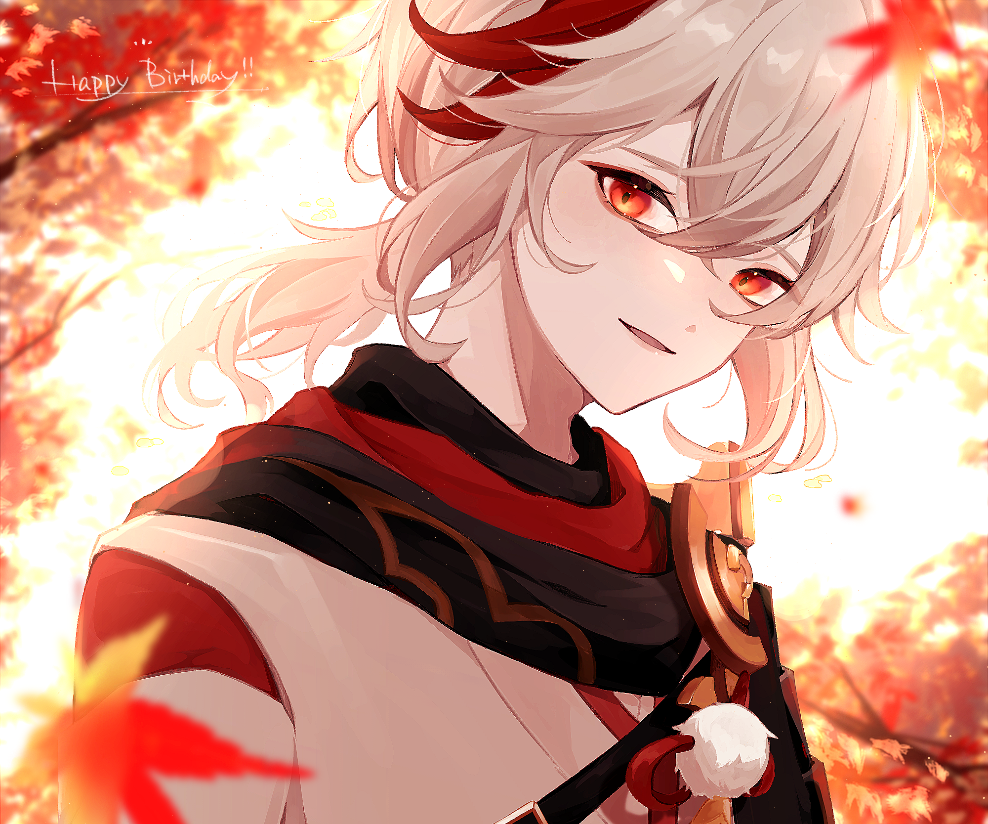 Kaedehara Kazuha from Genshin Impact HD Wallpaper