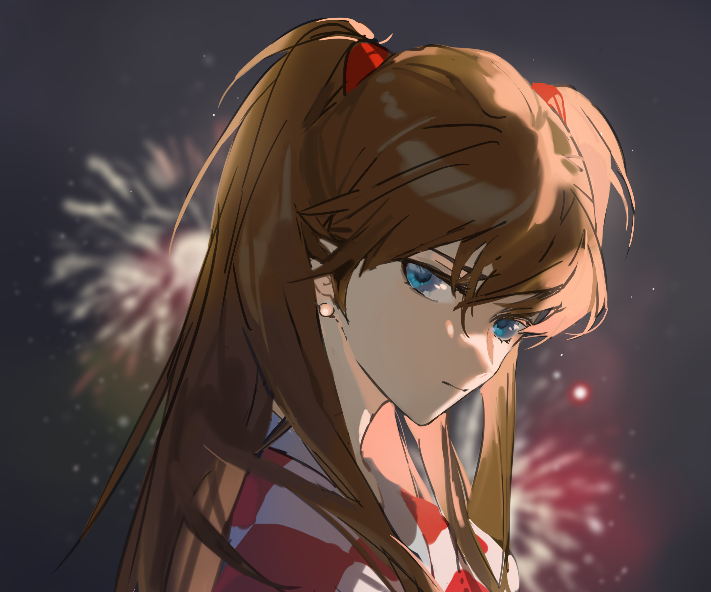 Asuka Langley Soryu from Neon Genesis Evangelion HD Wallpaper