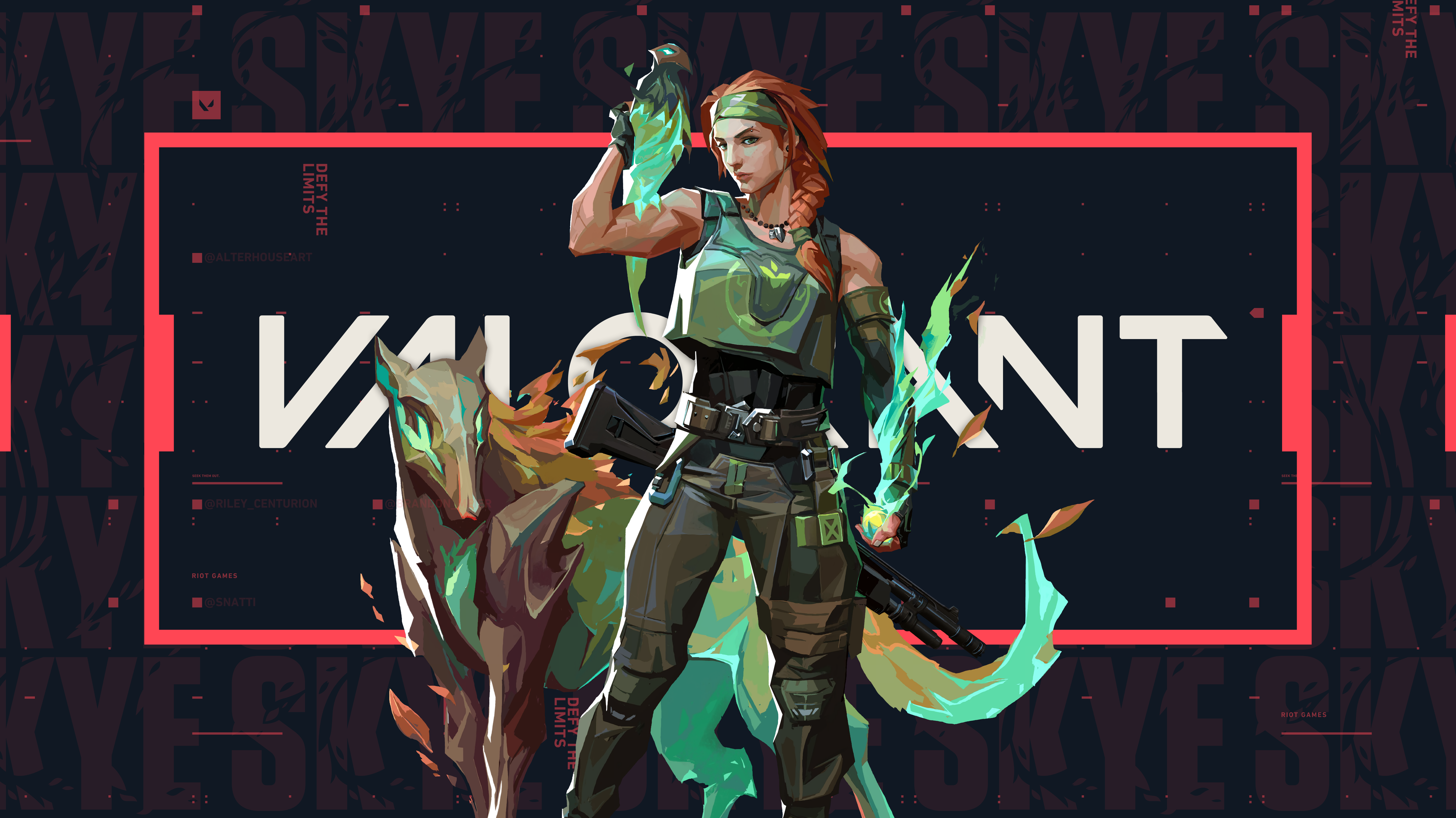 Skye from Valorant 4K HD Wallpaper