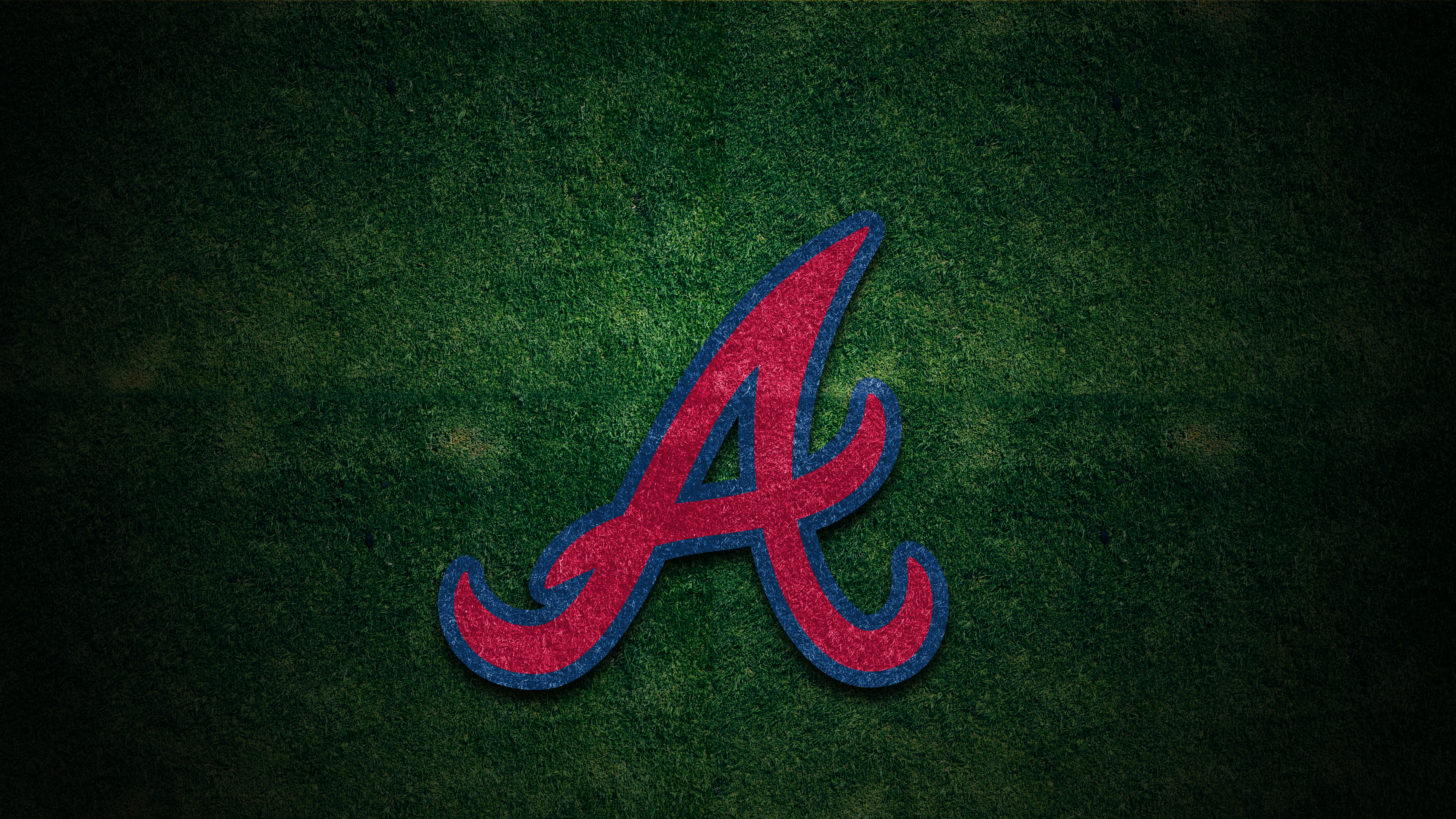 Atlanta Braves Logo 4K HD Wallpaper