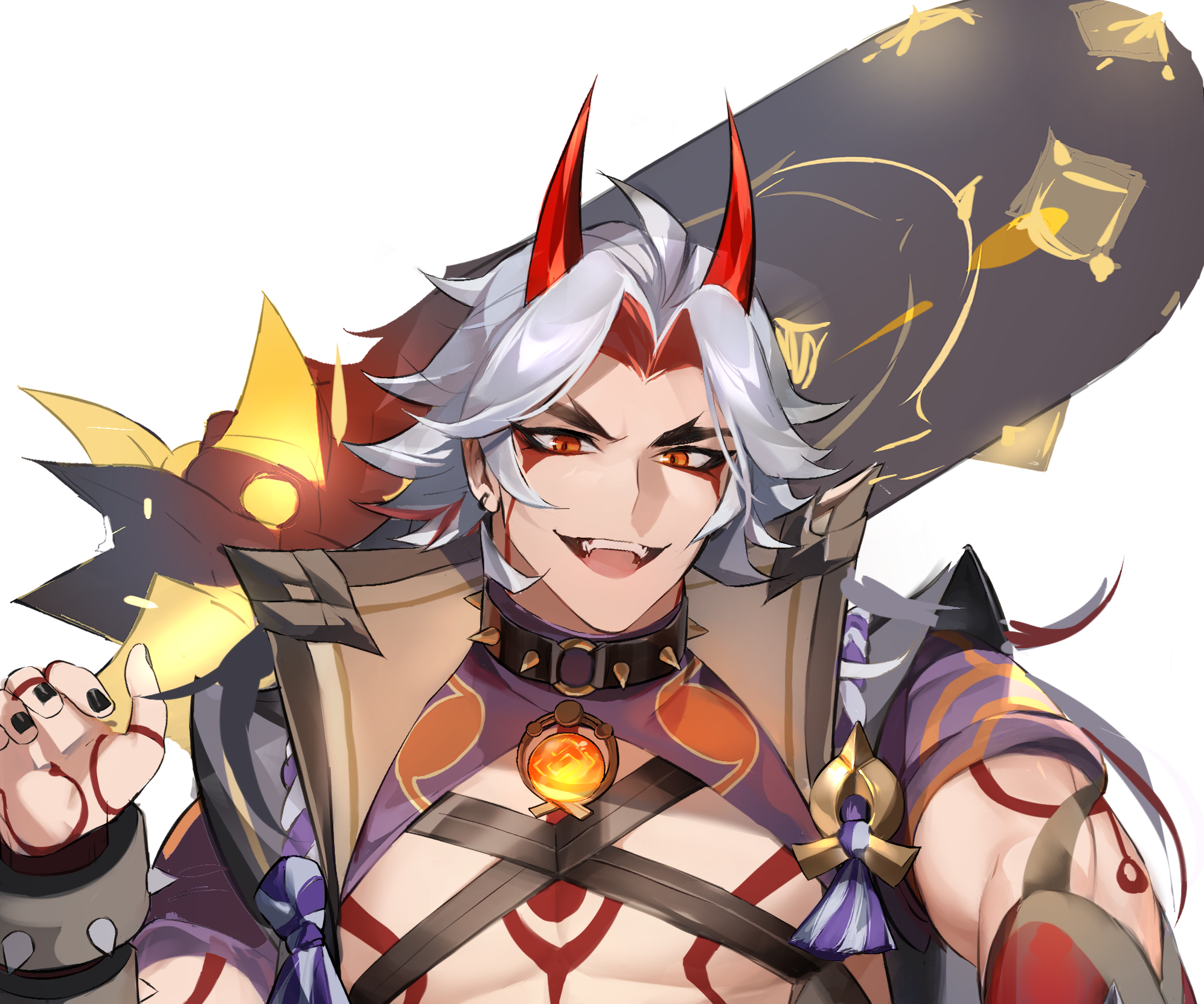 Arataki Itto from Genshin Impact HD Wallpaper