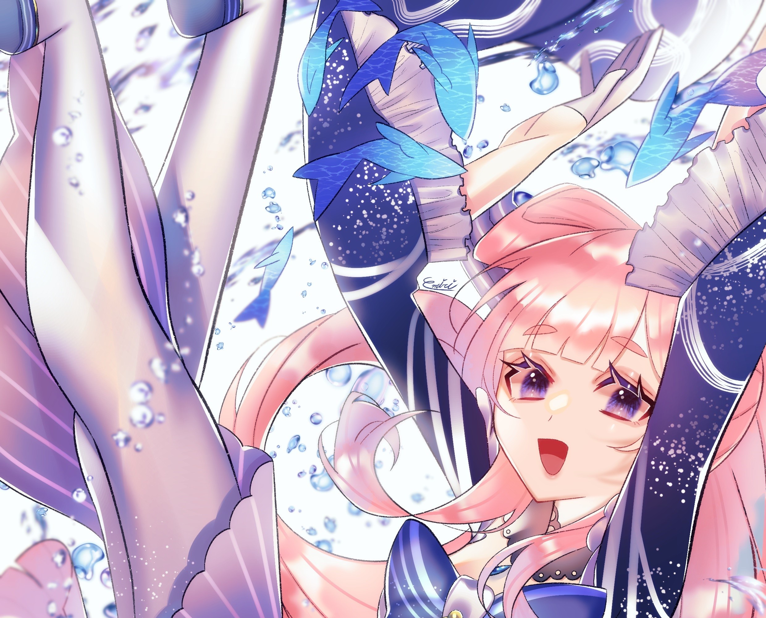 Sangonomiya Kokomi from Genshin Impact HD Wallpaper