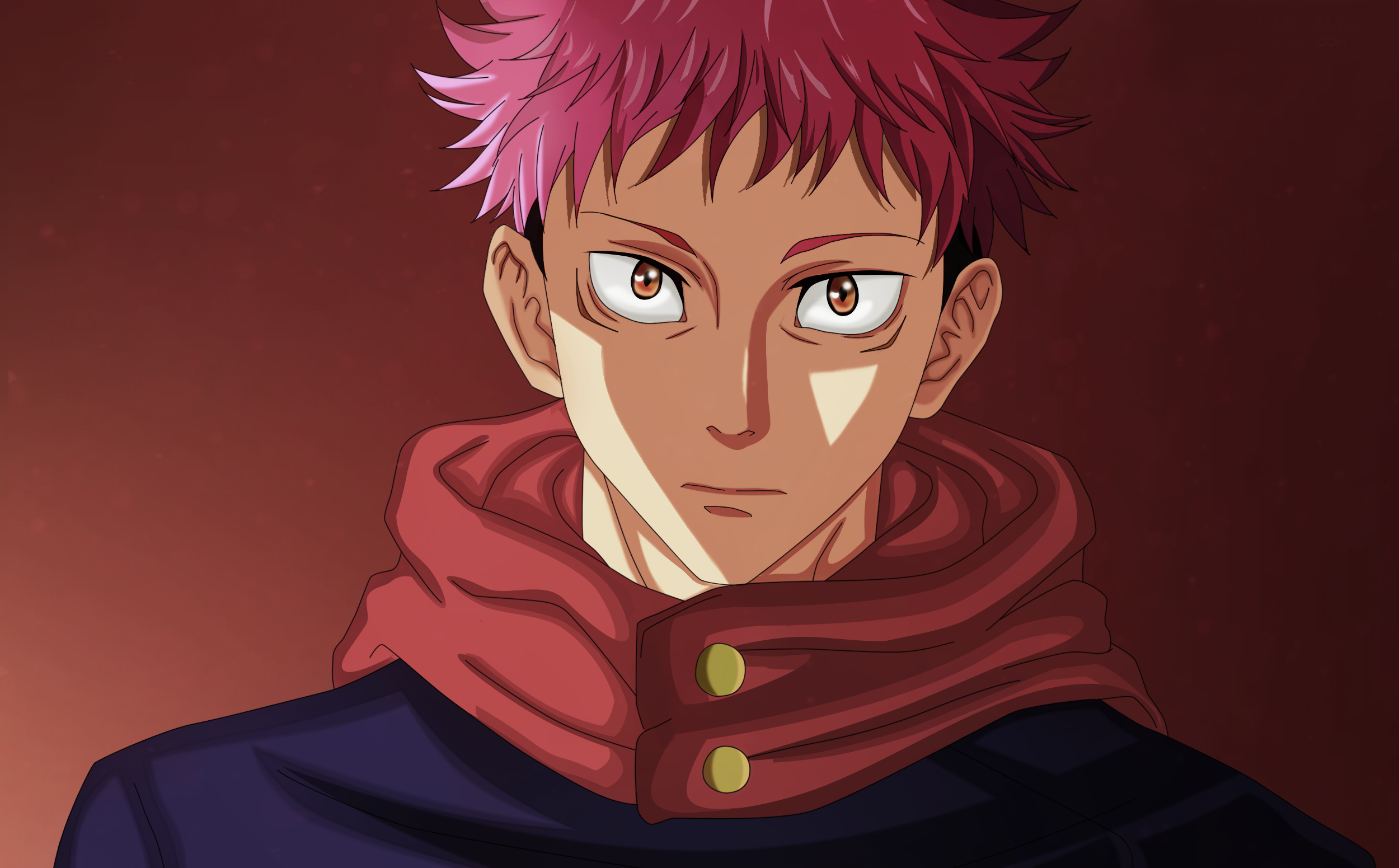 Yuji Itadori from Jujutsu Kaisen HD Wallpaper